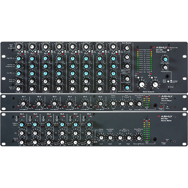 Ashly MX/LX Rack-Mount Mixers