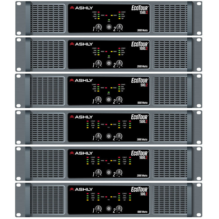 Ashly EcoTour High-Efficiency Amplifiers