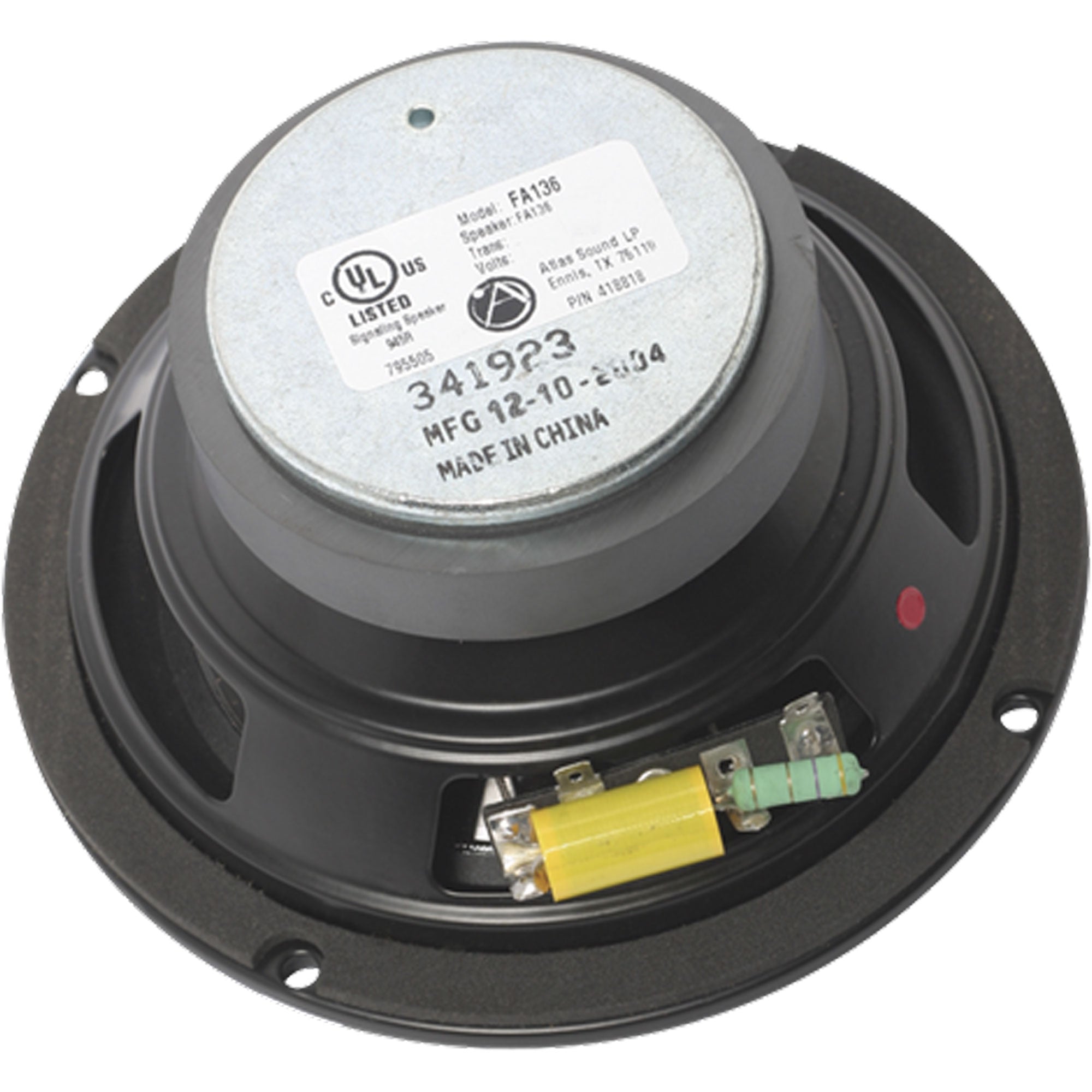 AtlasIED FA136 6" Coaxial 50-Watt 8 Ohm In-Ceiling Speaker