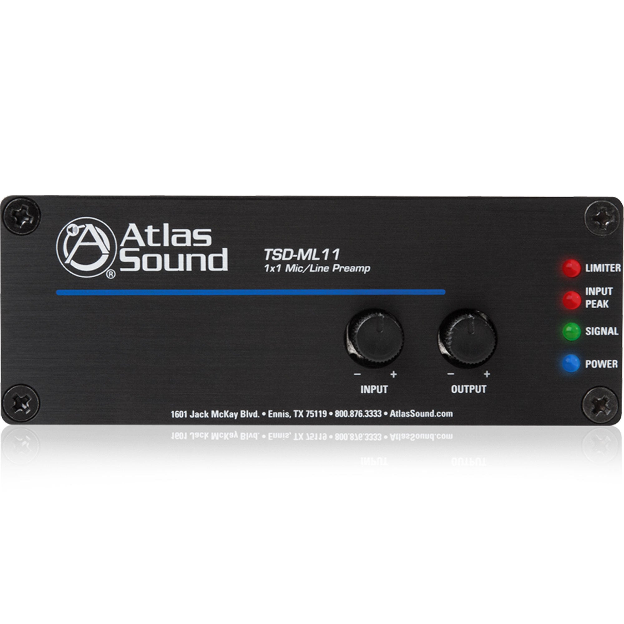 AtlasIED TSD-ML11 1 x 1 Mic/Line Preamp