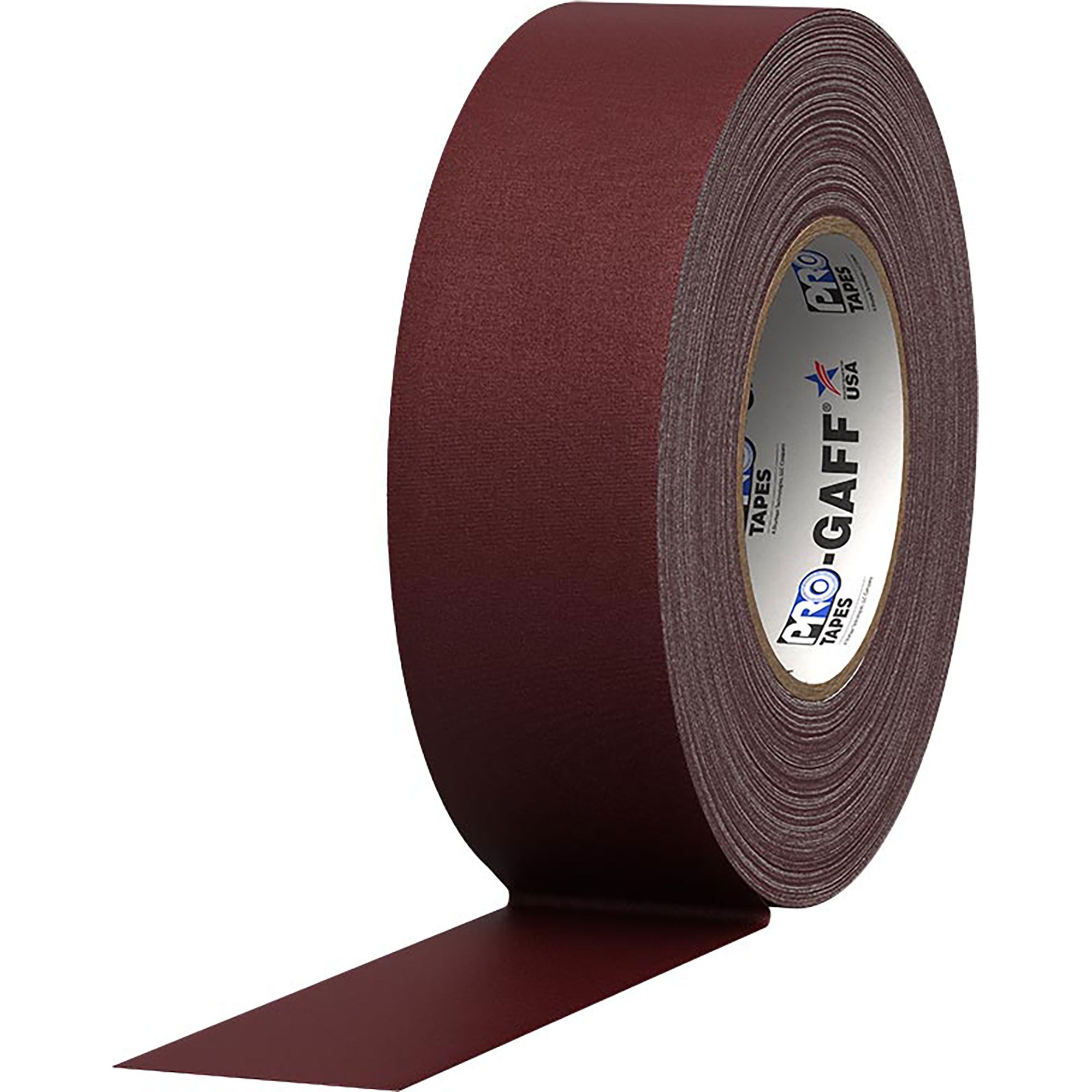 ProTapes Pro Gaff Premium Matte Cloth Gaffers Tape 2" x 55yds (Burgundy)