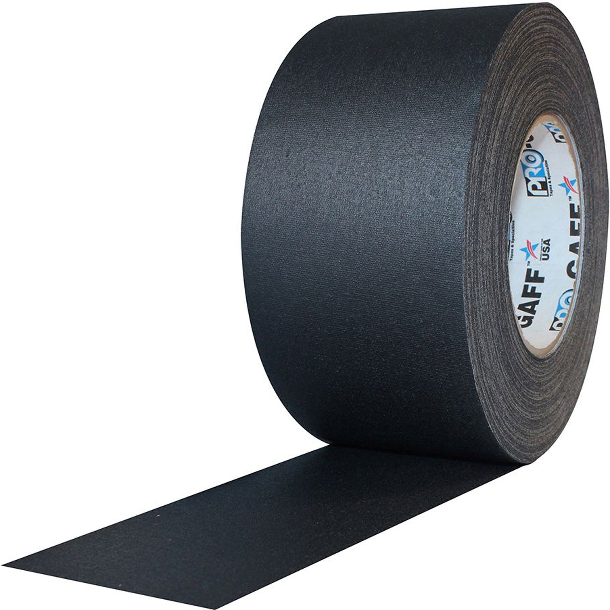 ProTapes Pro Gaff Premium Matte Cloth Gaffers Tape 3" x 55yds (Black)