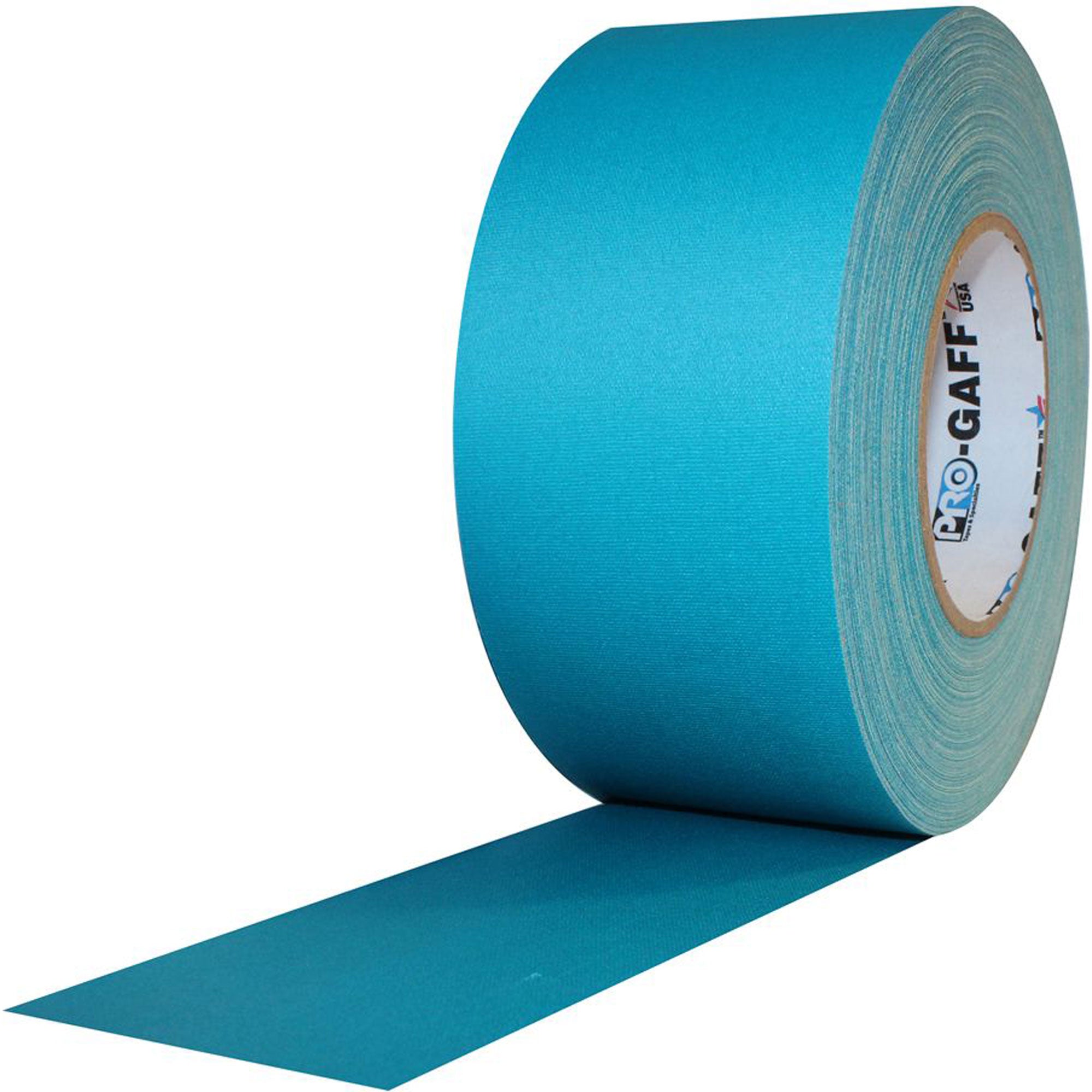 ProTapes Pro Gaff Premium Matte Cloth Gaffers Tape 3" x 55yds (Teal, Case of 16)