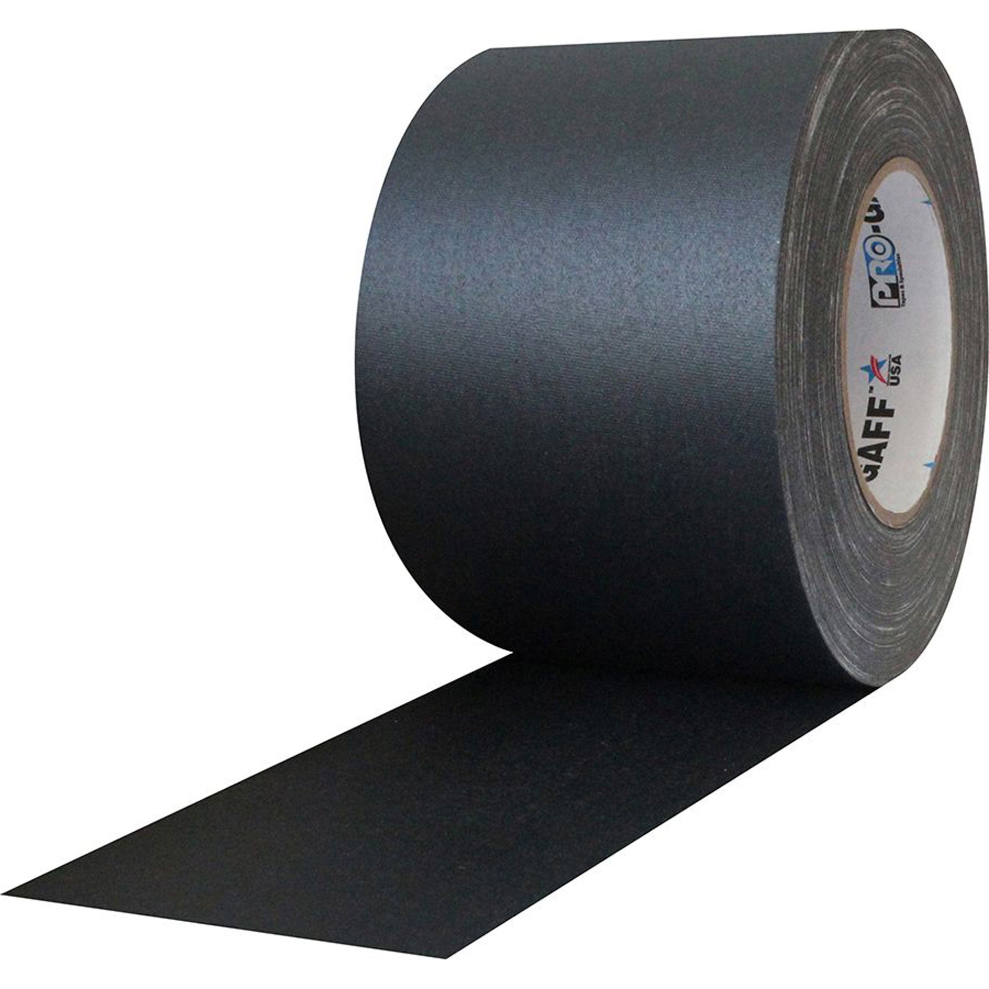 ProTapes Pro Gaff Premium Matte Cloth Gaffers Tape 4" x 55yds (Black)