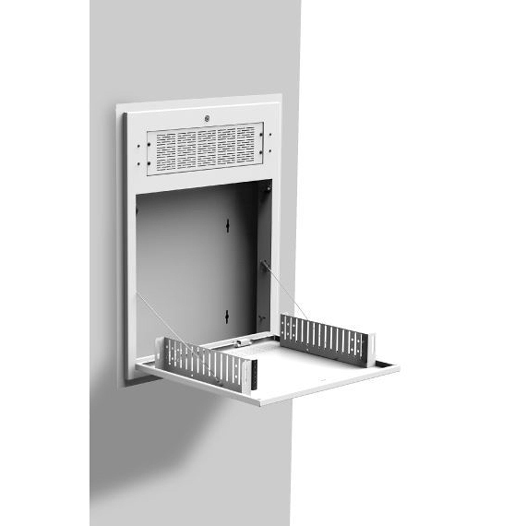 AtlasIED AWR2W Tilt Out Wall Rack (2U)