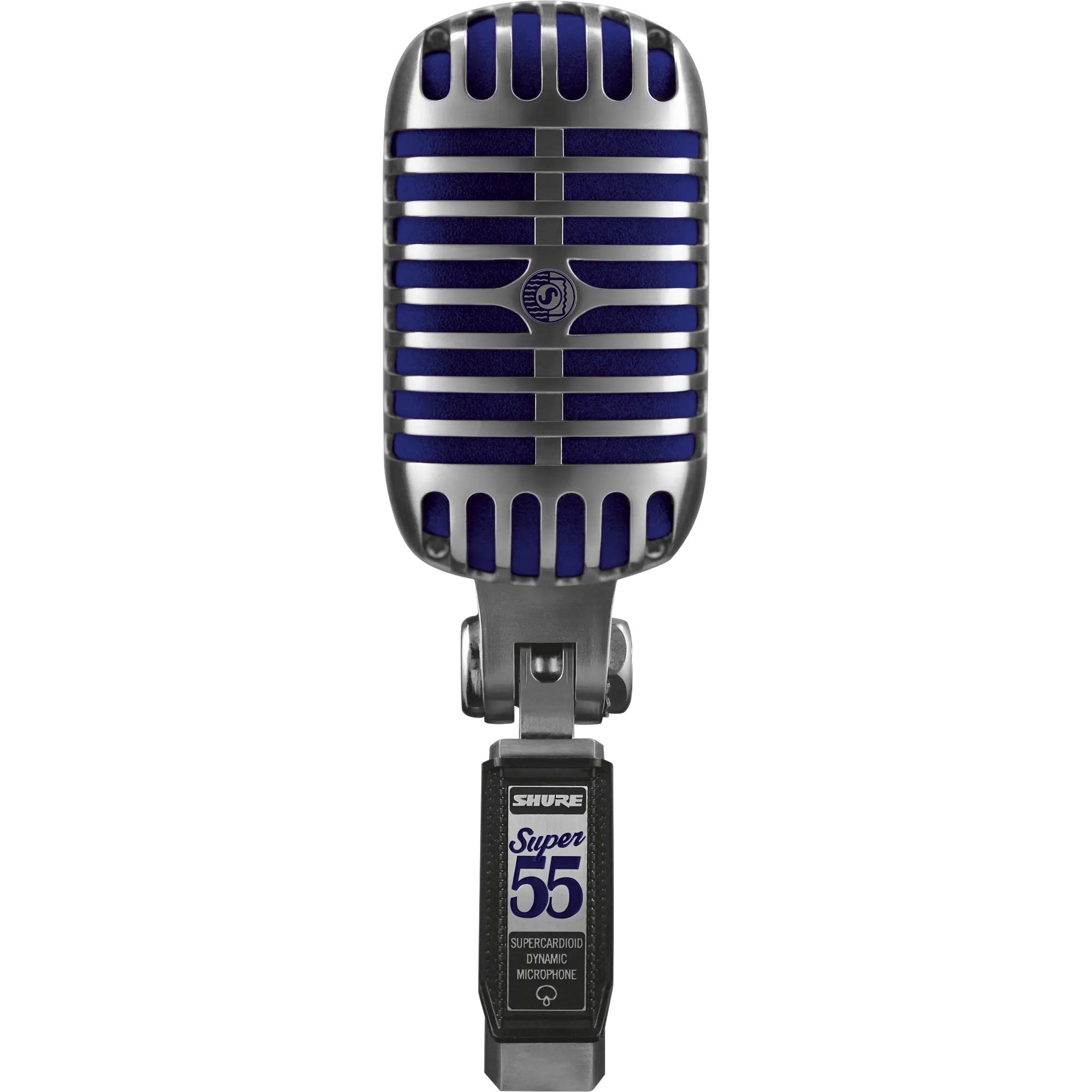 Shure Super 55 Deluxe Supercardioid Dynamic Vocal Microphone with FREE 20' XLR Cable