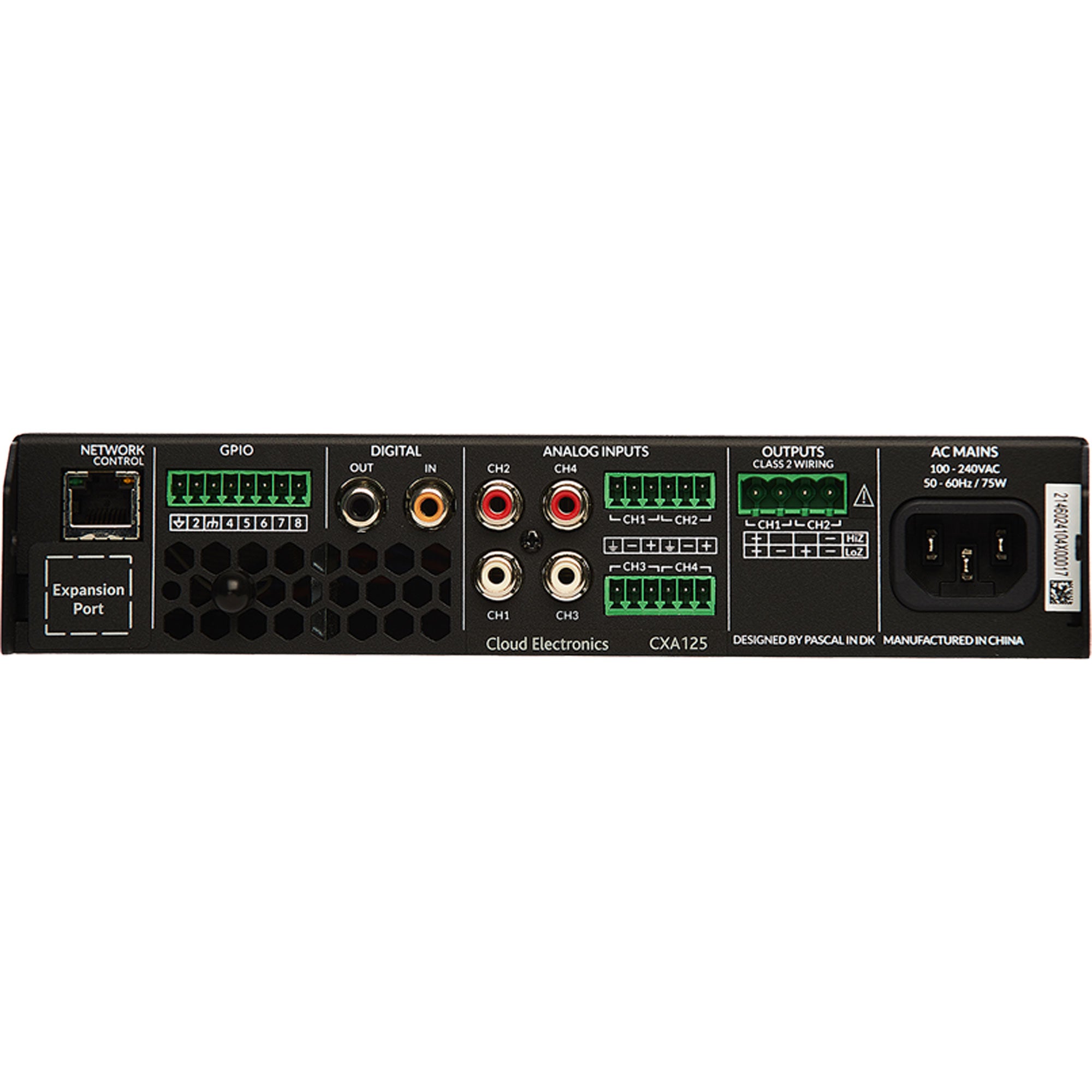 Cloud CXA125 125W 1/2 Channel Digital DSP Amplifier