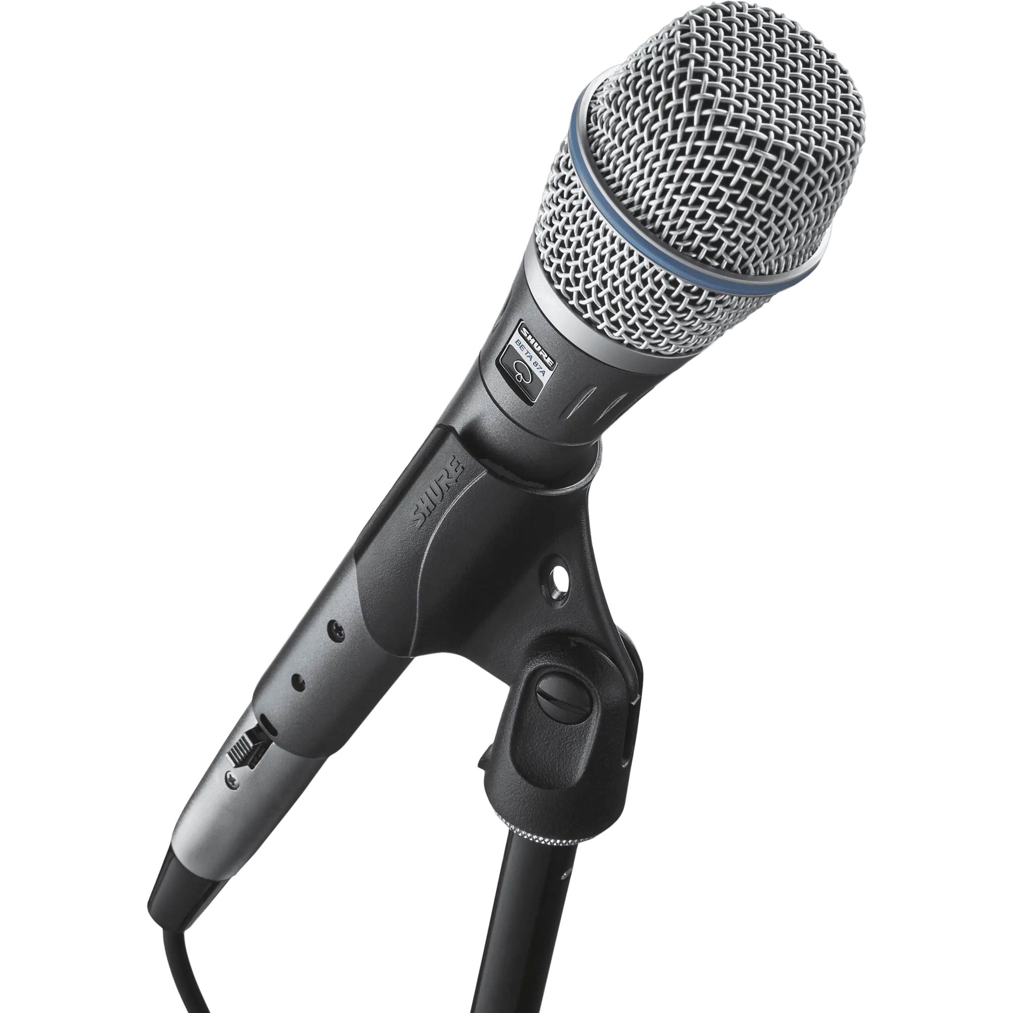 Shure Beta 87A Handheld Supercardioid Condenser Vocal Microphone with FREE 20' XLR Cable