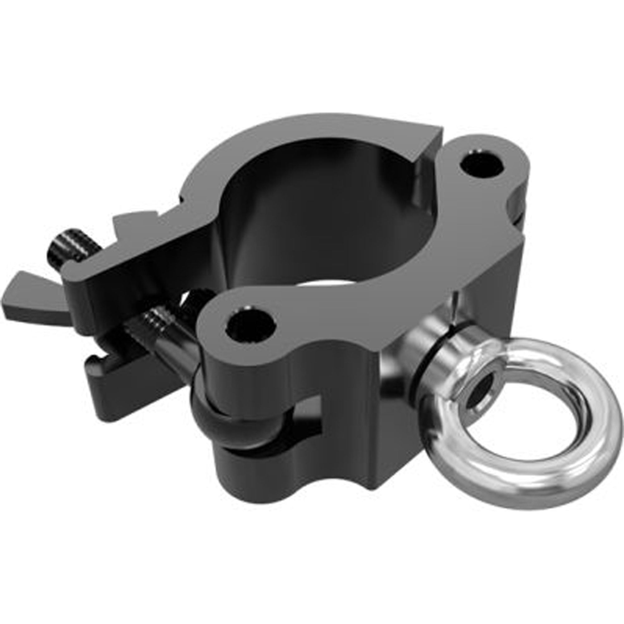 Global Truss Heavy Duty Clamp with Eyebolt (Black)