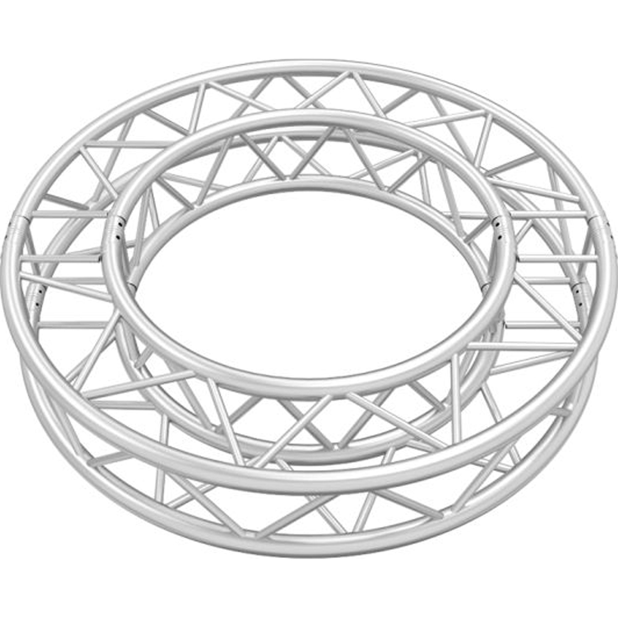 Global Truss F34 Square Truss System Circle (4.92ft/1.5m Diameter, 2 x 180º Arcs)