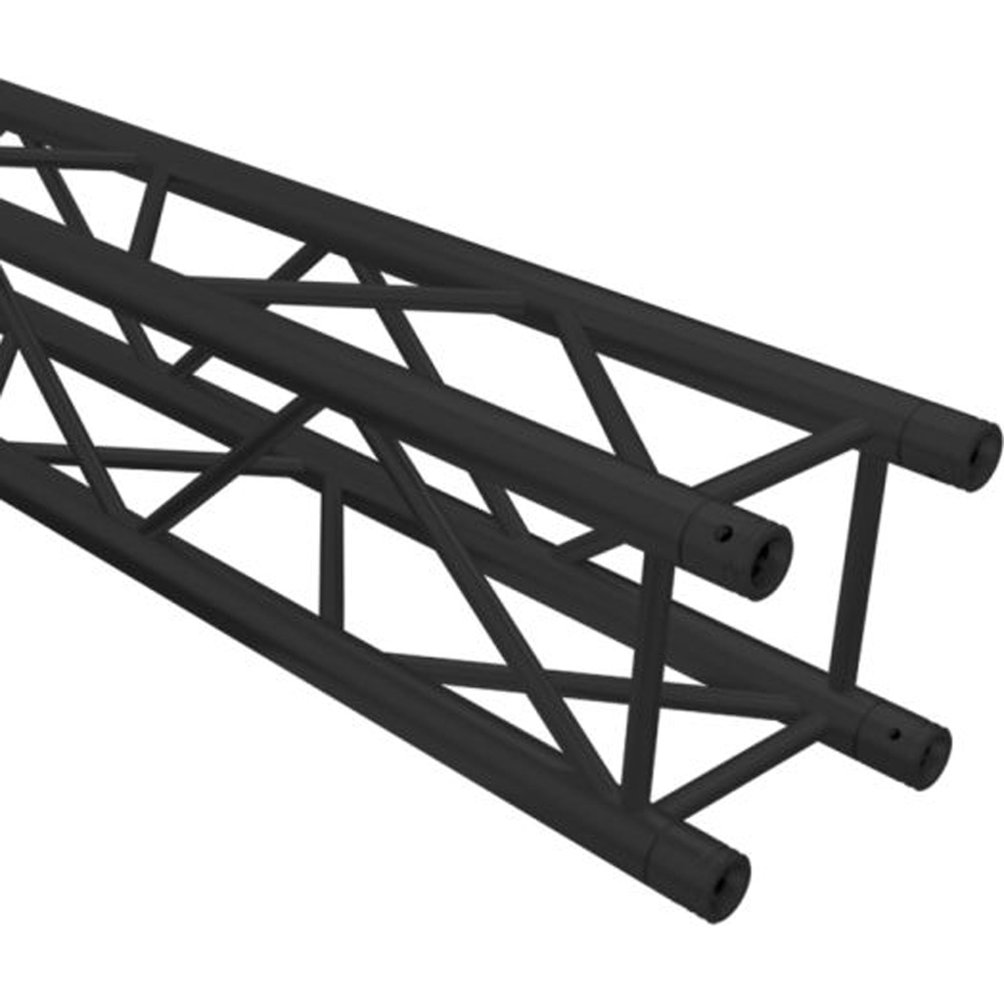 Global Truss Straight Square Segment for F34 Square Truss System (2.46ft/0.75m, Matte Black)