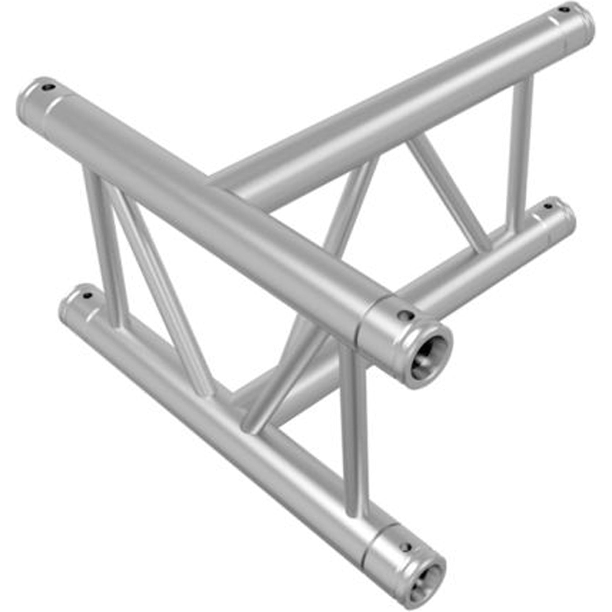 Global Truss 3-Way Vertical T-Junction for F32 I-Beam Truss System (Aluminum)