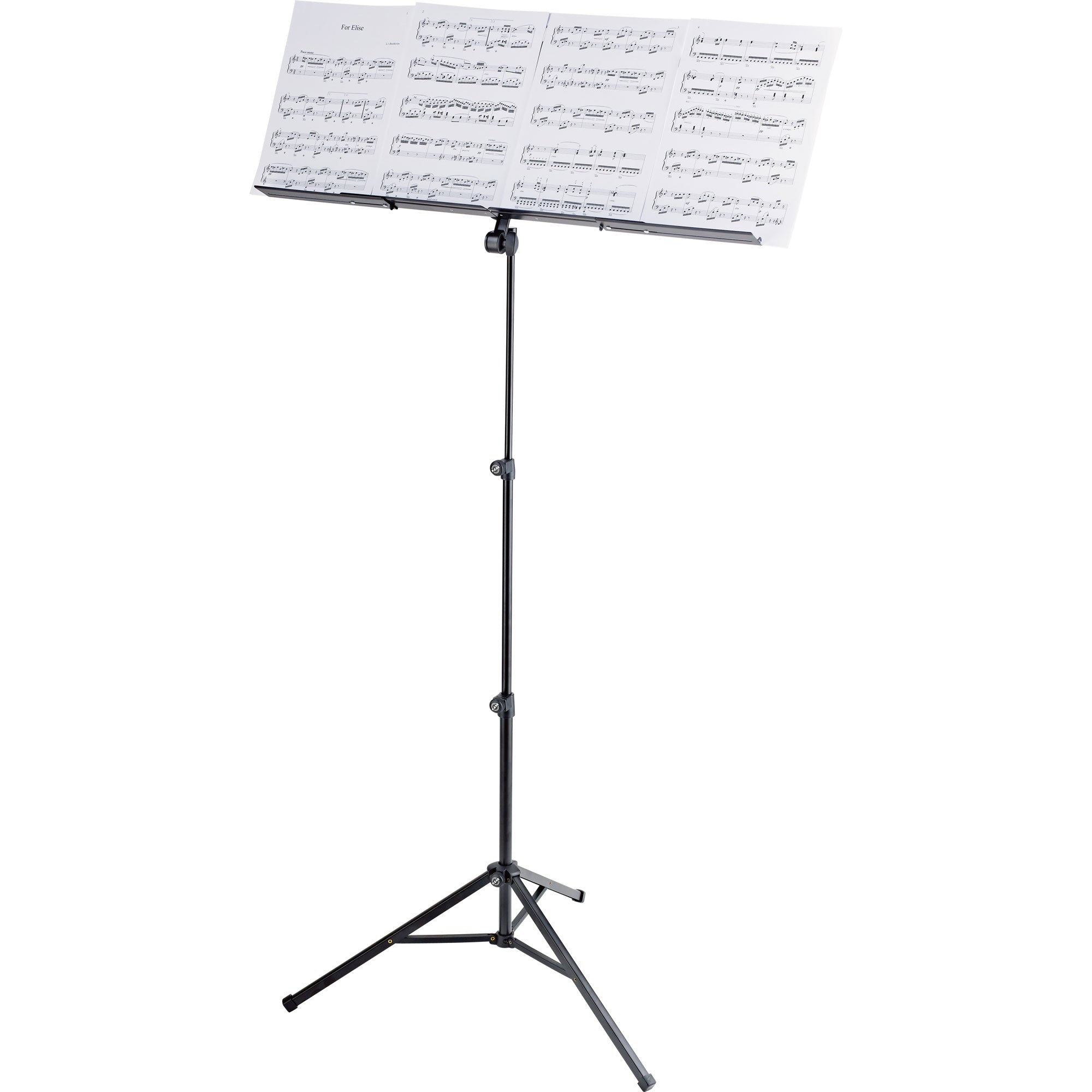 K&M Stands 10062 Robby Exclusive Music Stand (Black)