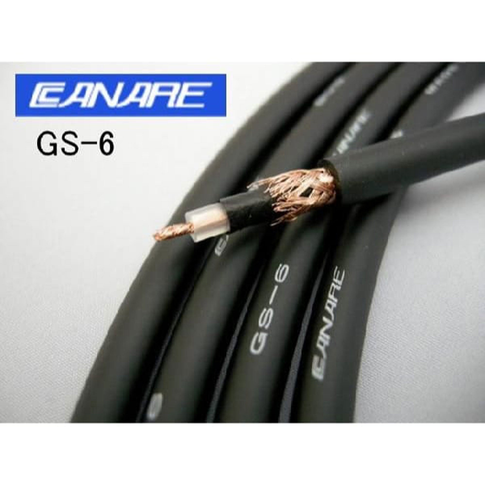 Canare GS-6 OFC Guitar, Keyboard and Instrument Cable (Black, 656'/200m)