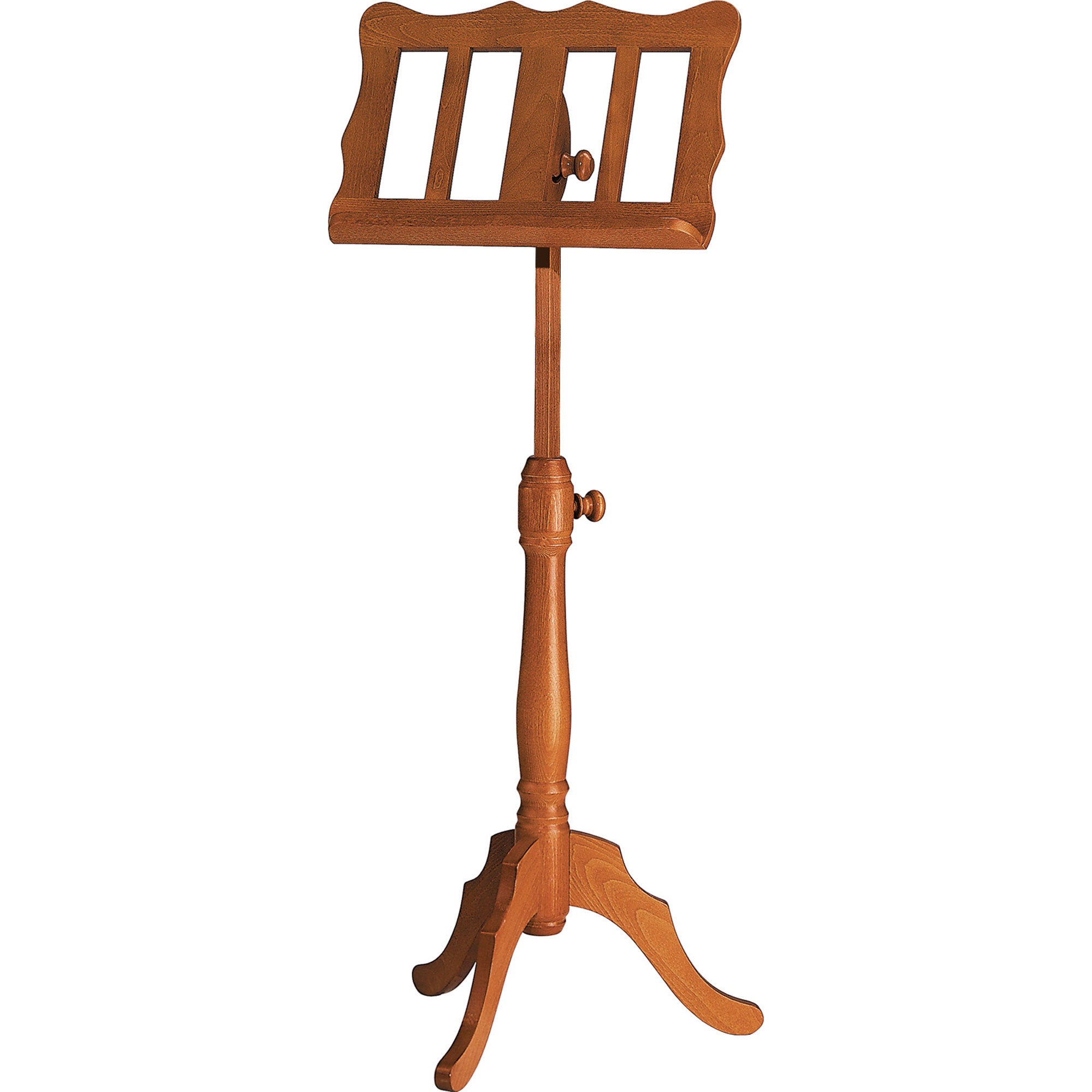 K&M Stands 117 Wooden Music Stand (Cherrywood)