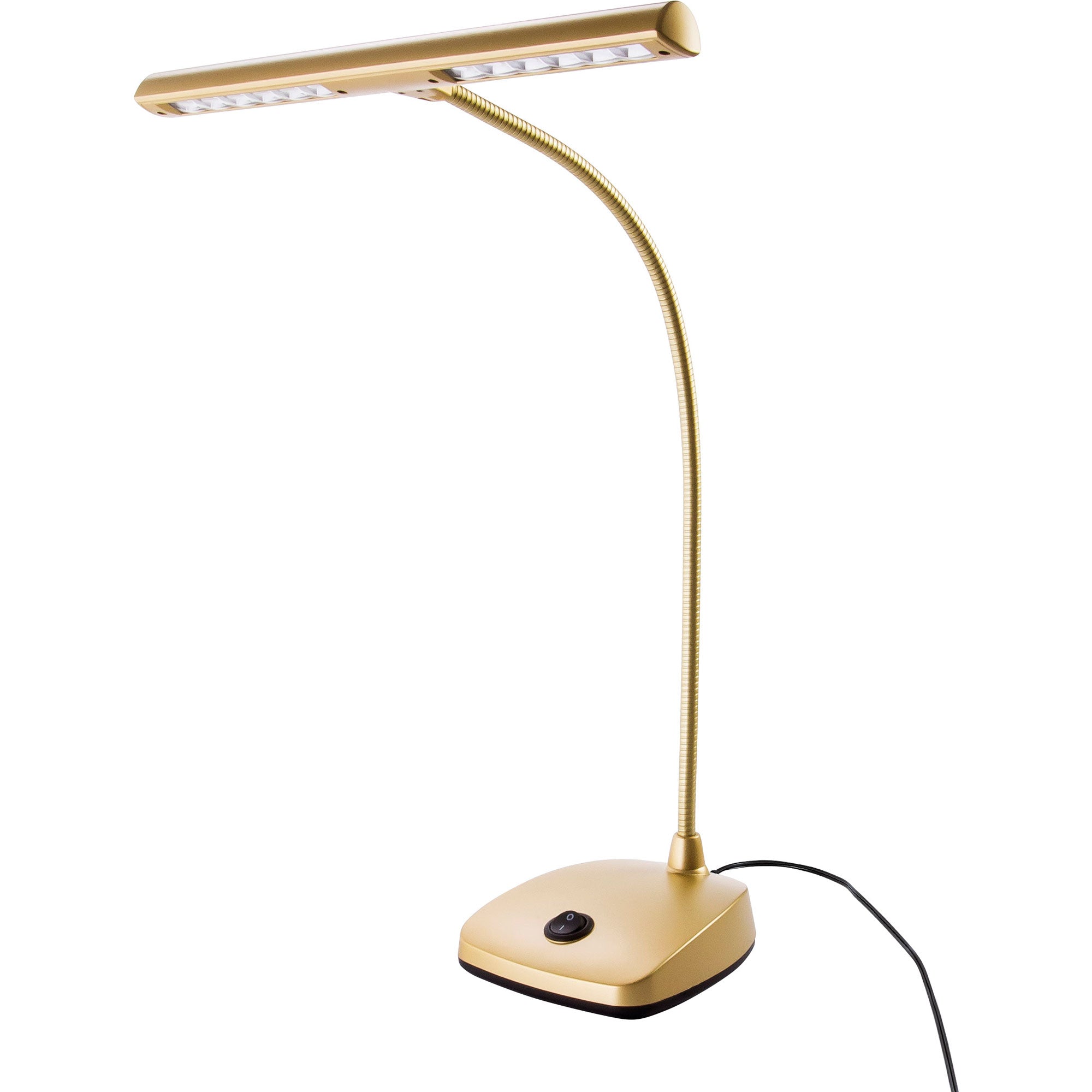 K&M Stands 12297 LED Piano Light (Gold)