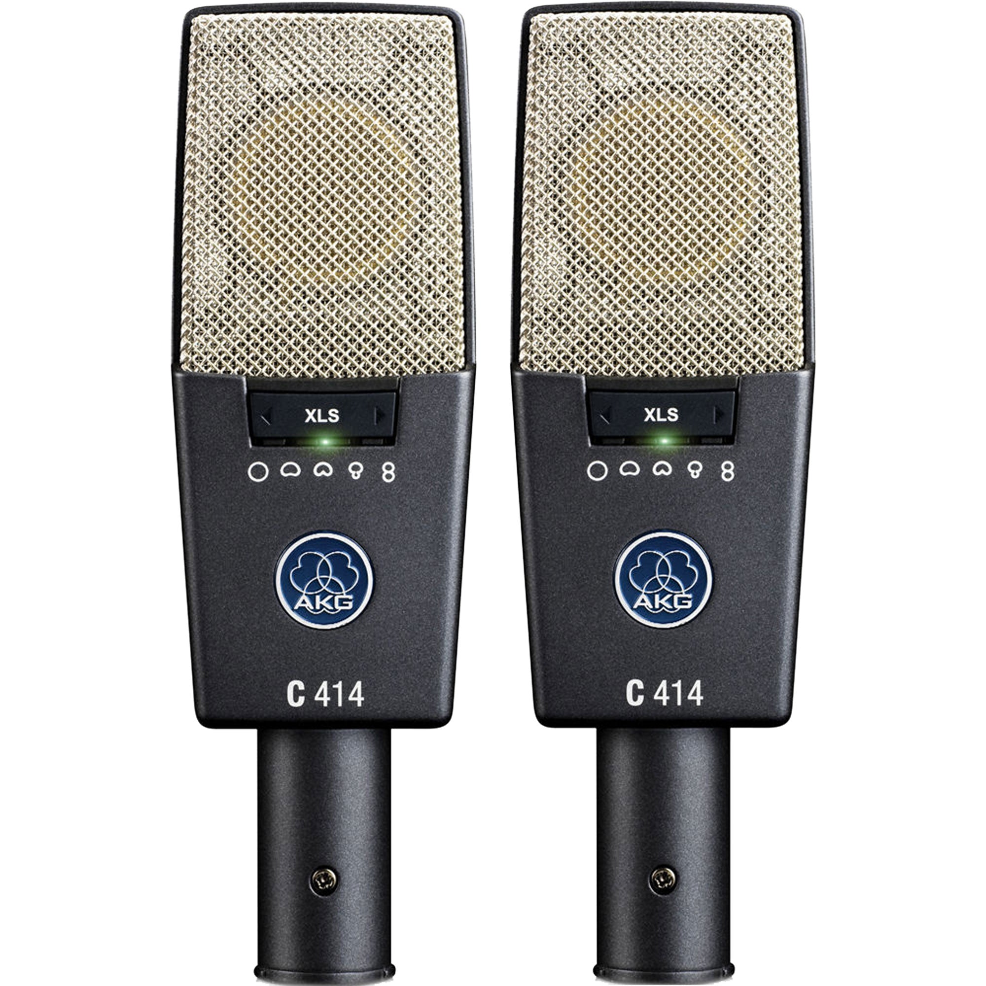 AKG C414XLS Stereo Matched Pair of Condenser Microphones