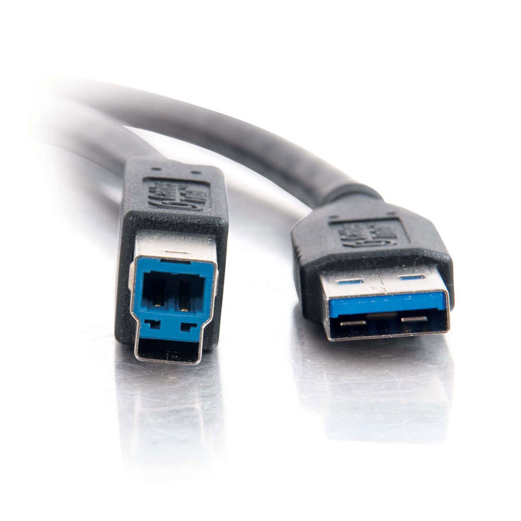 C2G USB 3.0 A Male to B Male Cable (3.3'/1m)