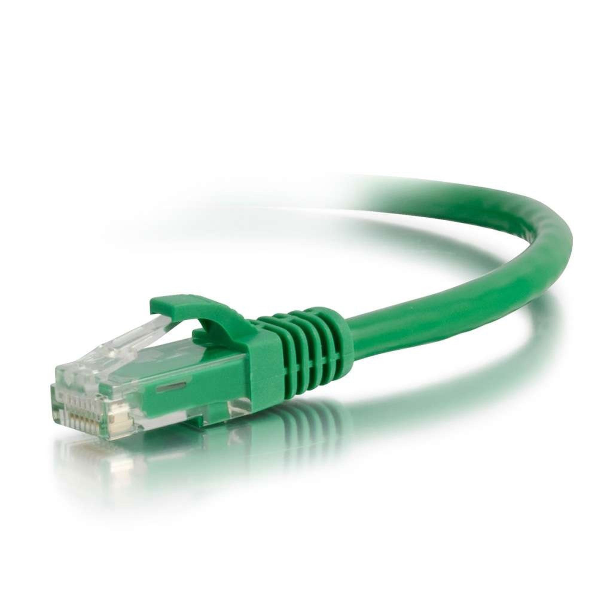 C2G Cat5e Snagless Unshielded (UTP) Ethernet Network Patch Cable - Green (1')