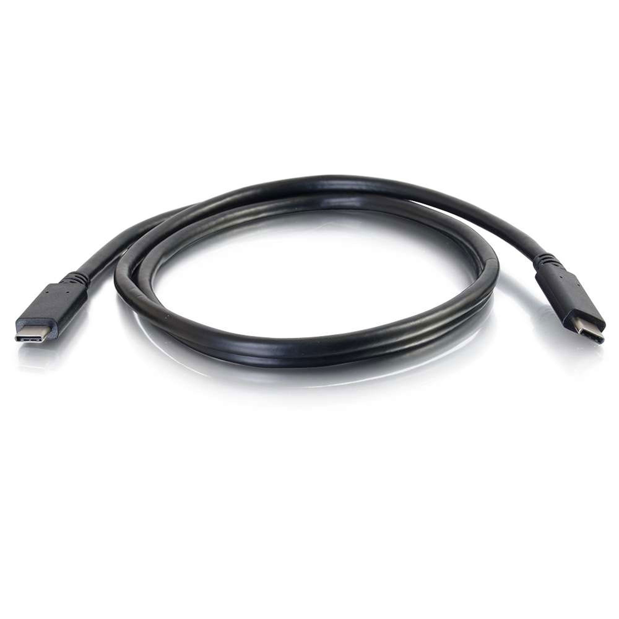 C2G 28848 USB-C Male to USB-C Male USB 3.1 (Gen2) Cable - 20V 5A (3.3')