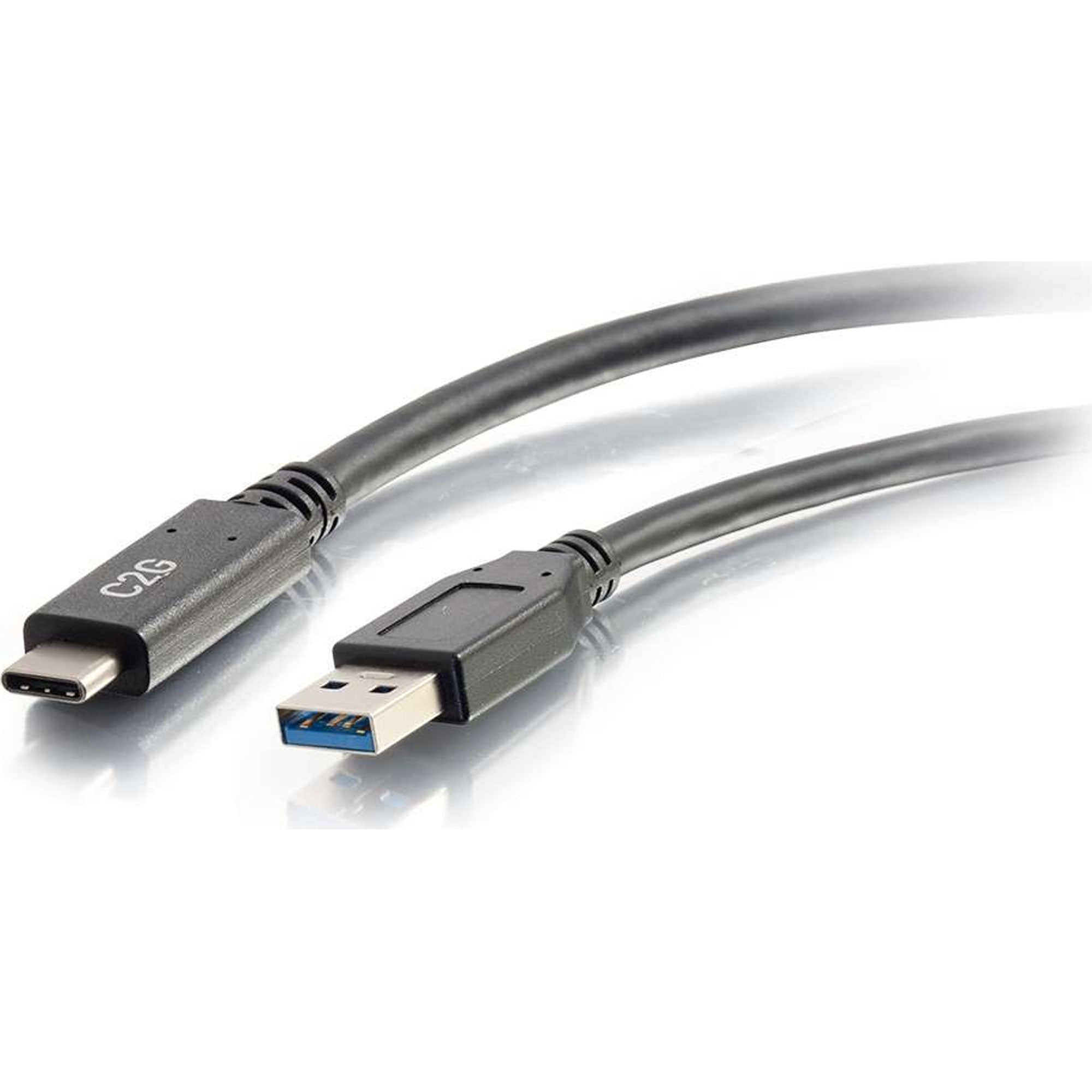 C2G 28833 USB-C Male to USB-A Male SuperSpeed USB 5Gbps Cable (10')