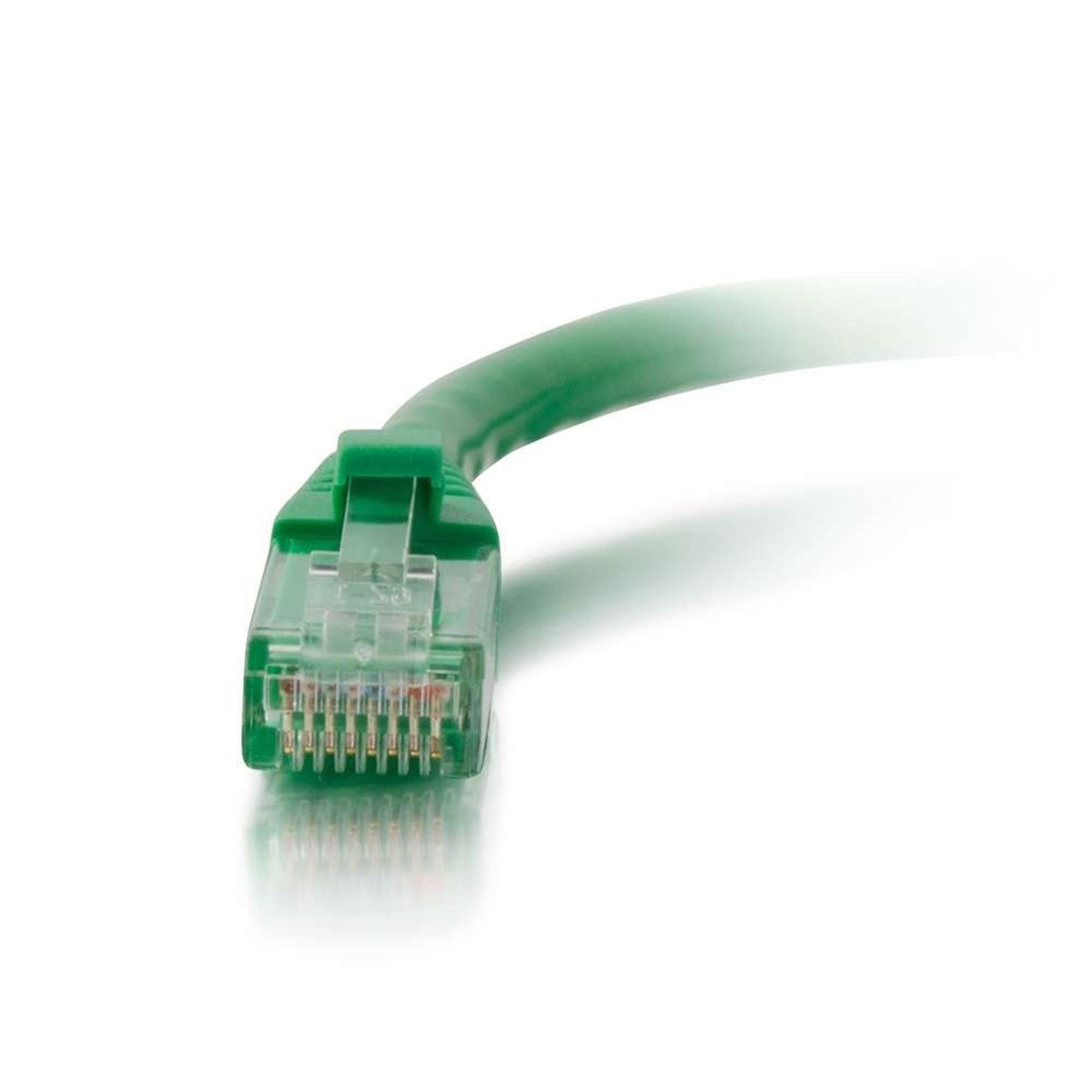 C2G Cat6 Snagless Unshielded (UTP) Ethernet Network Patch Cable - Green (5')