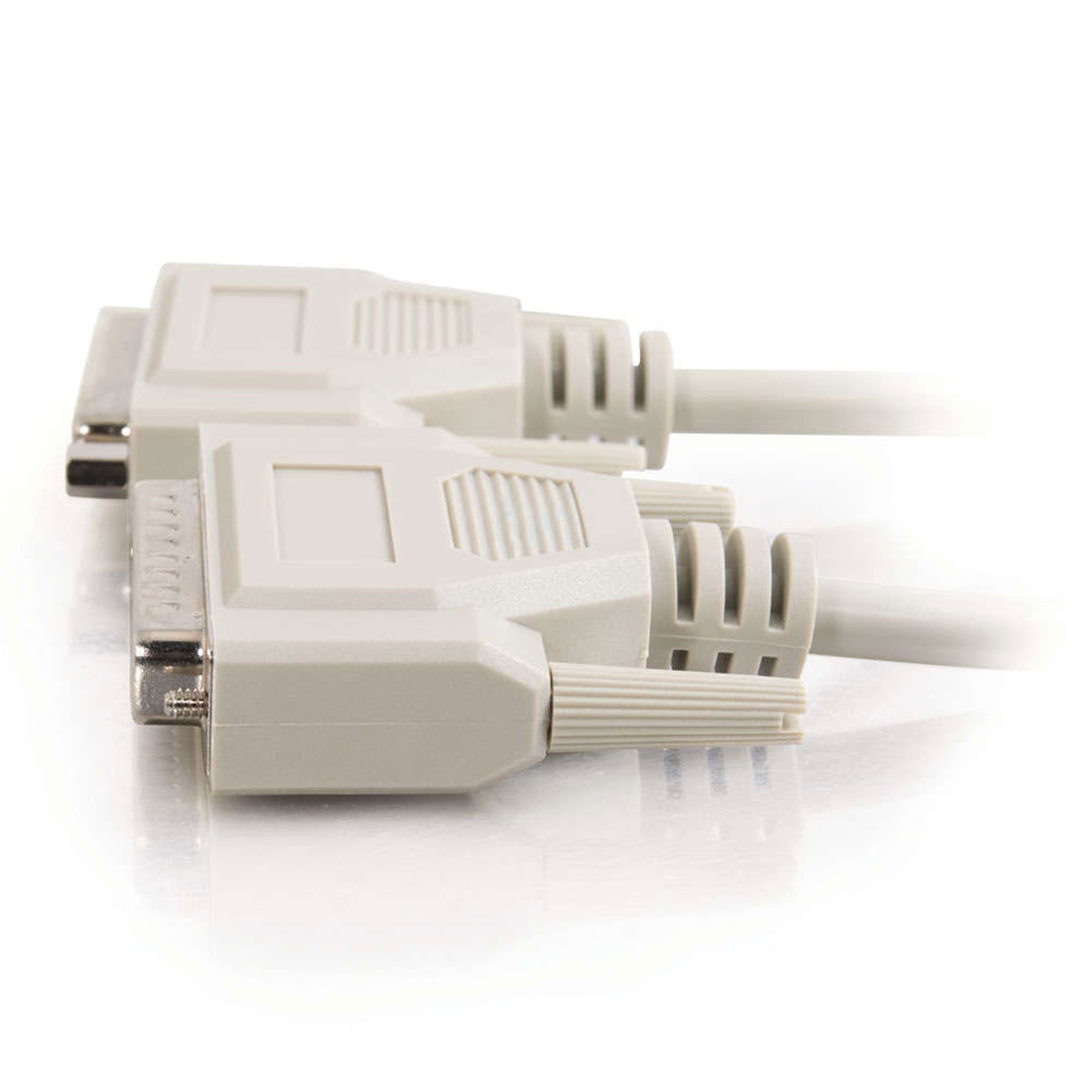 C2G DB25 Male/Female Serial RS232 Extension Cable (100')