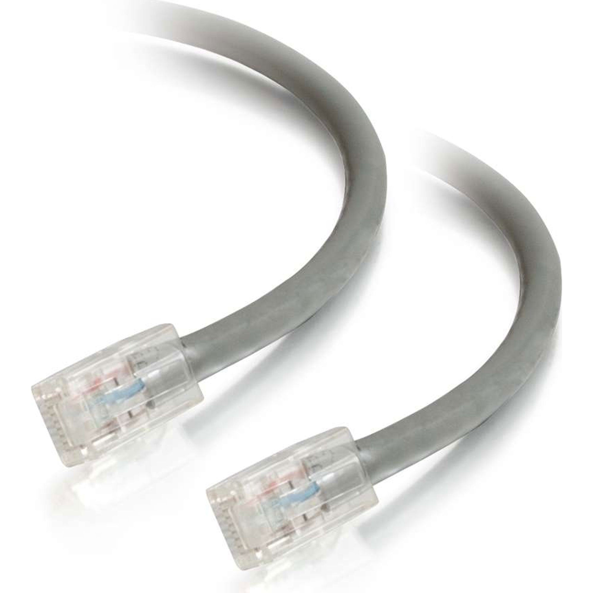 C2G Cat5e Non-Booted Unshielded (UTP) Ethernet Network Patch Cable - Grey (15')