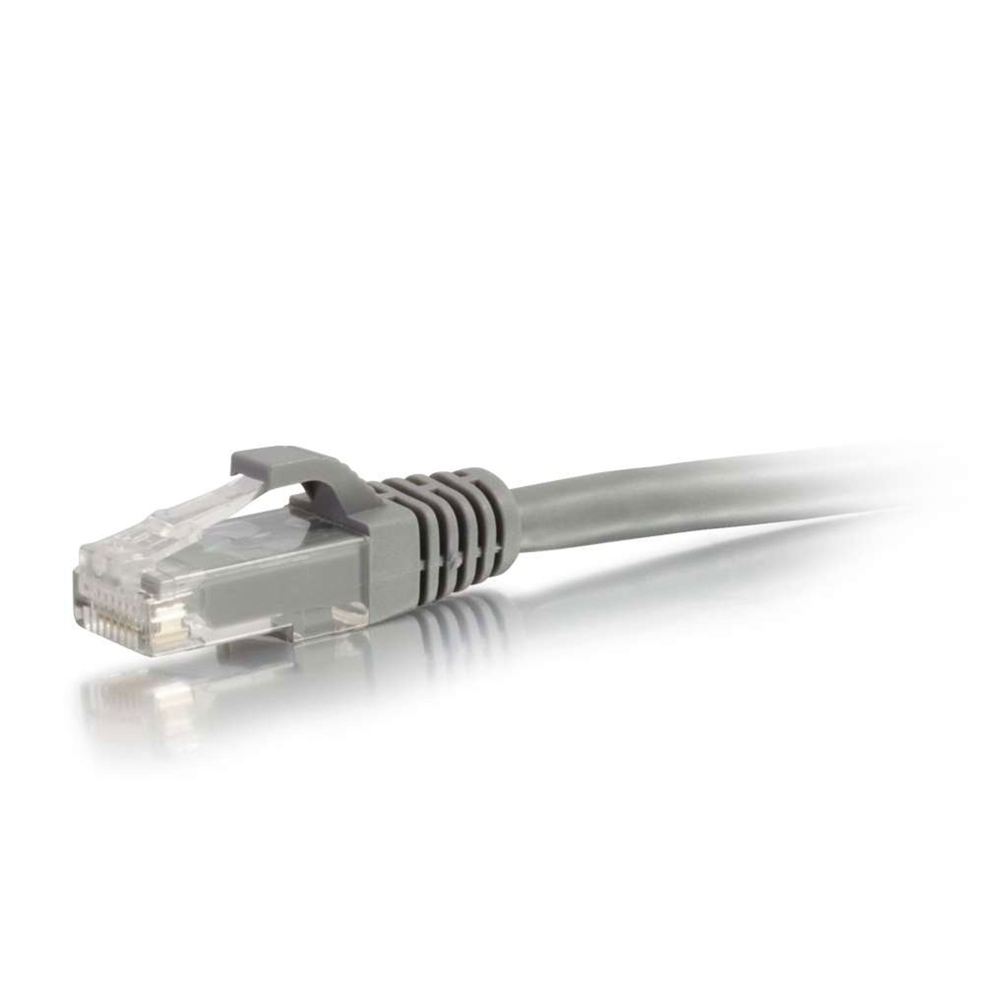 C2G Cat6 Snagless Unshielded (UTP) Ethernet Network Patch Cable - Grey (125')