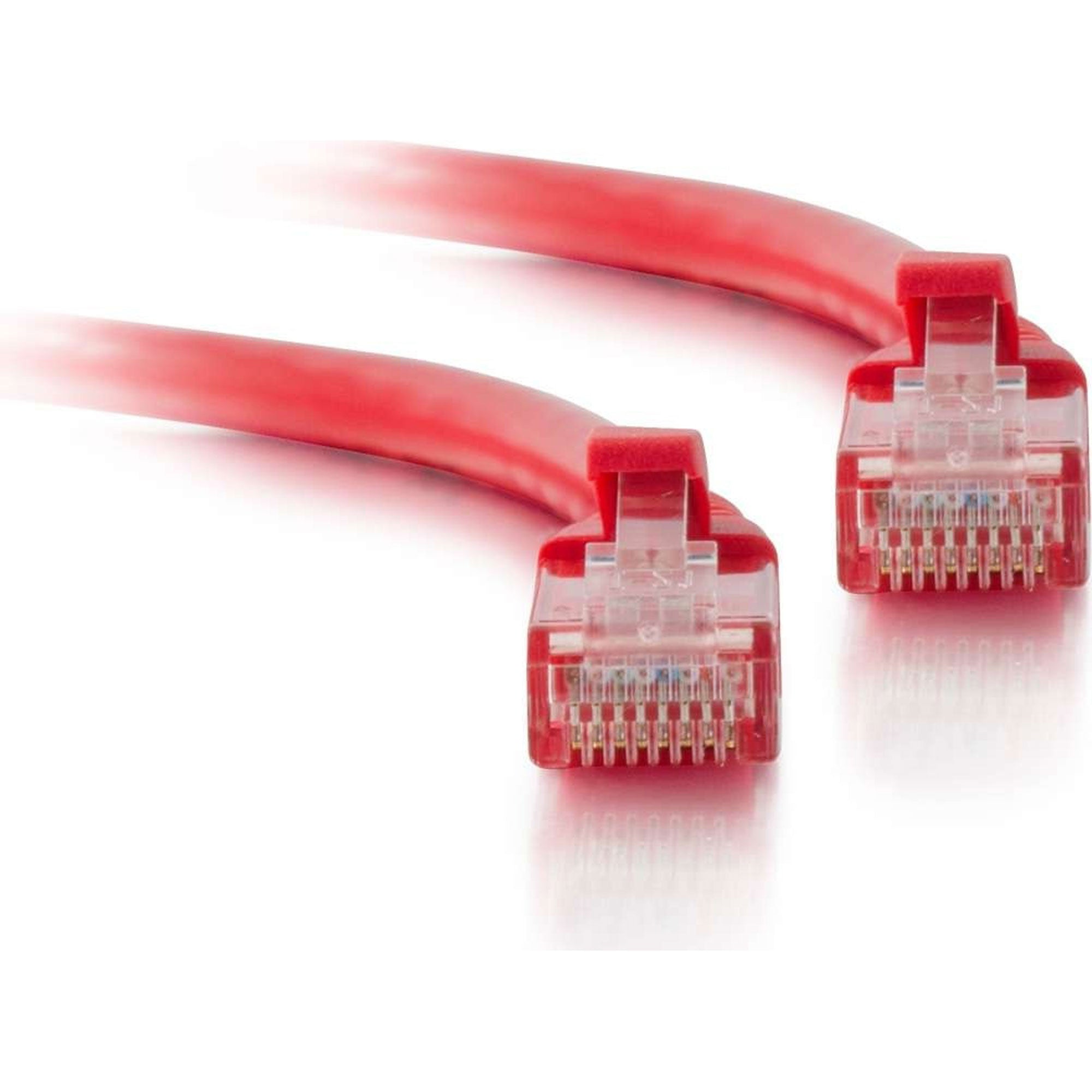 C2G Cat6 Snagless Unshielded (UTP) Ethernet Network Patch Cable - Red (150')