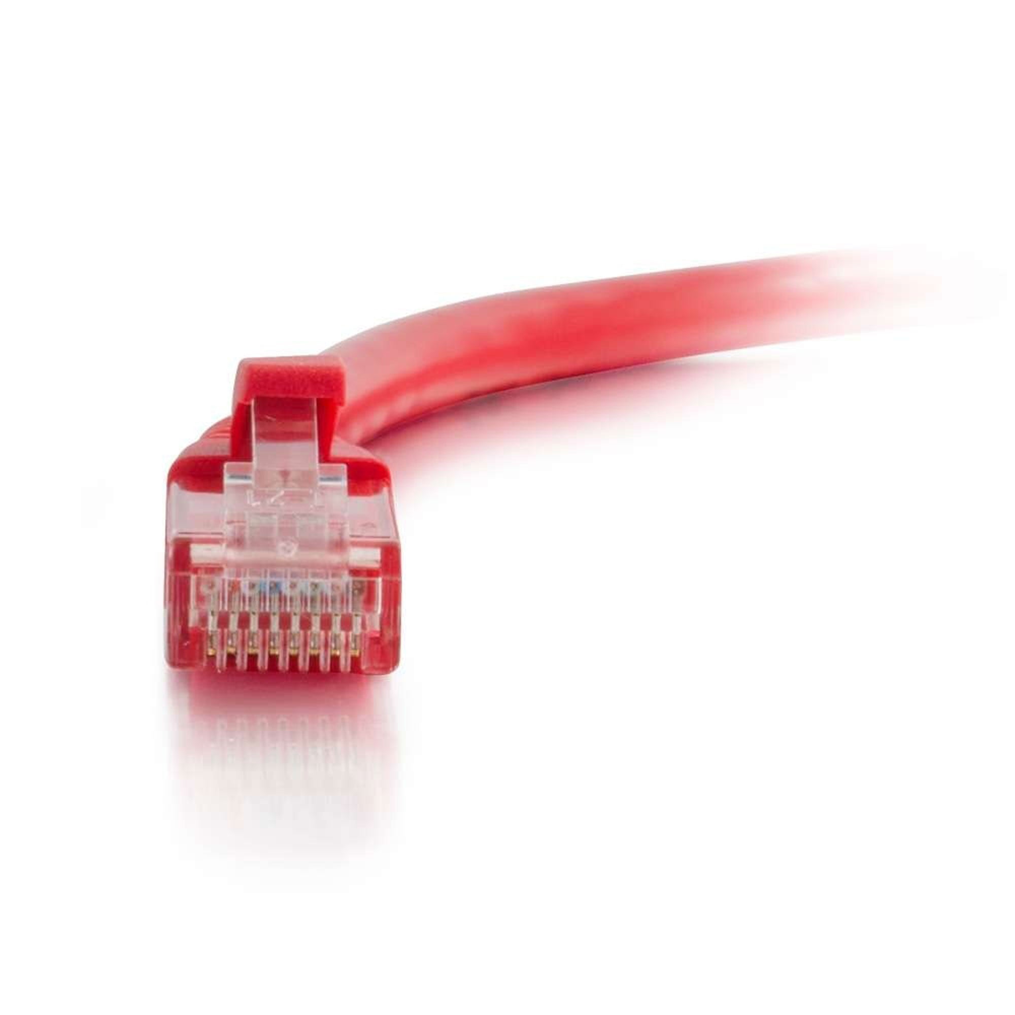 C2G Cat6 Snagless Unshielded (UTP) Ethernet Network Patch Cable - Red (15')