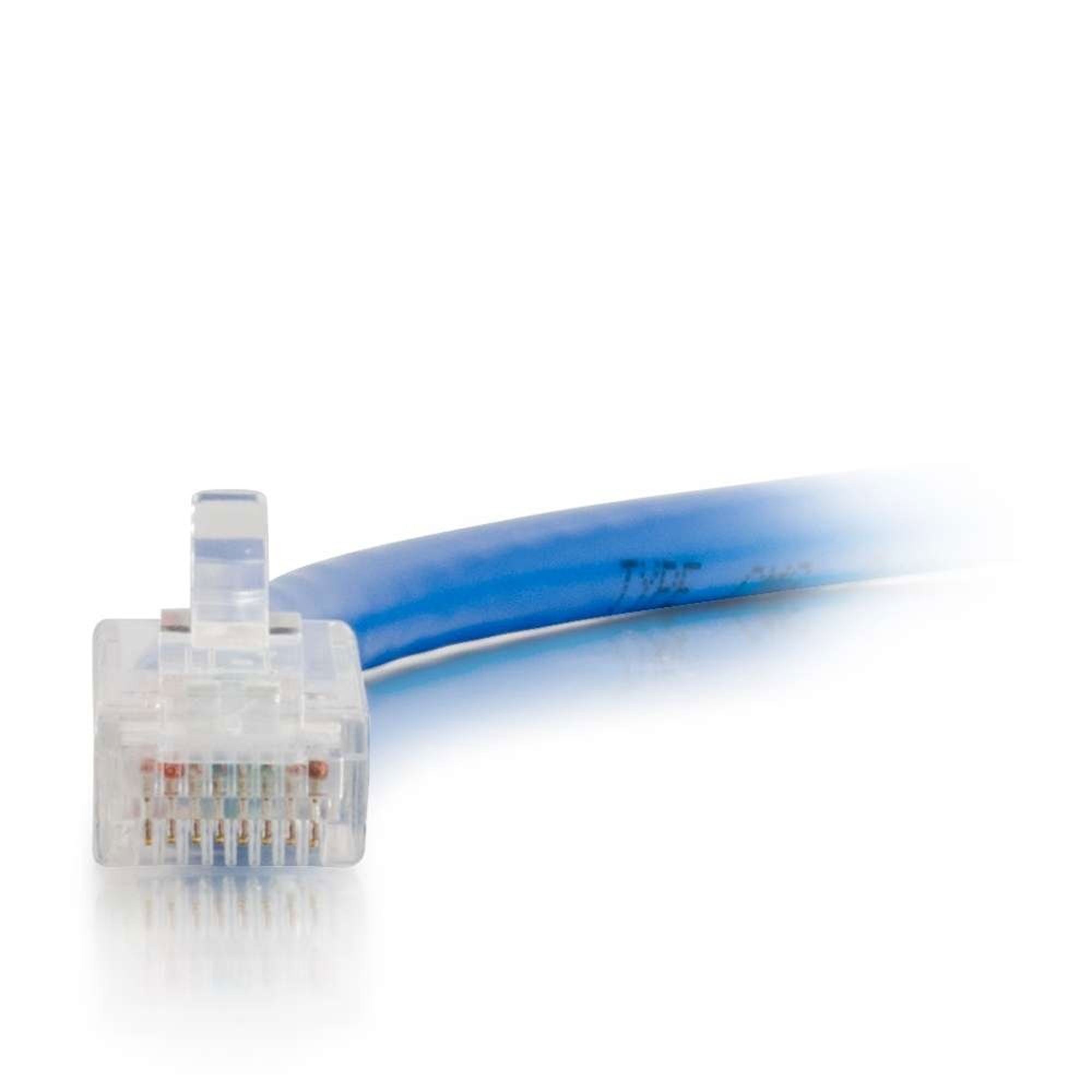 C2G Cat5e Non-Booted Unshielded (UTP) Ethernet Network Patch Cable - Blue (7')