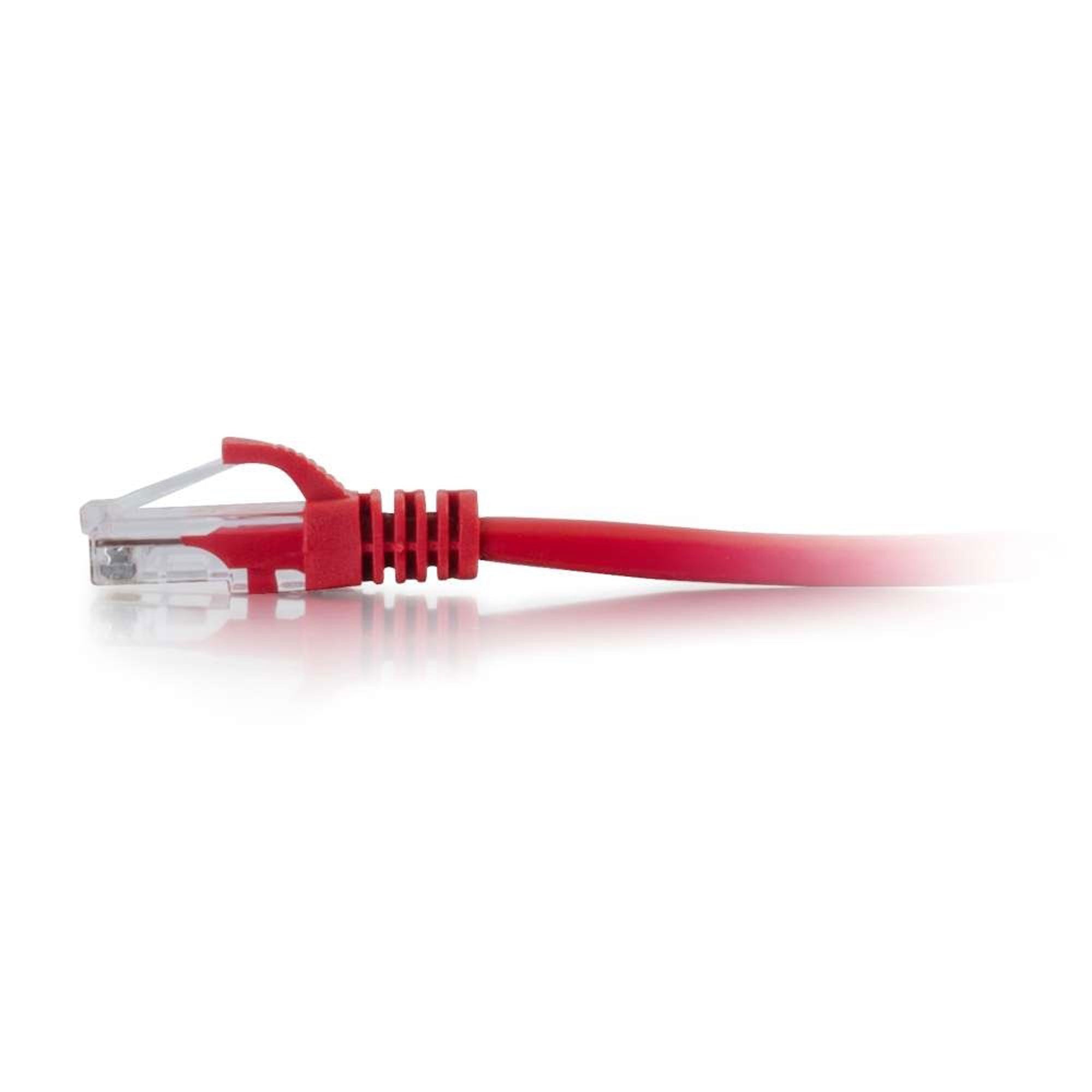 C2G Cat6 Snagless Unshielded (UTP) Ethernet Network Patch Cable - Red (9')