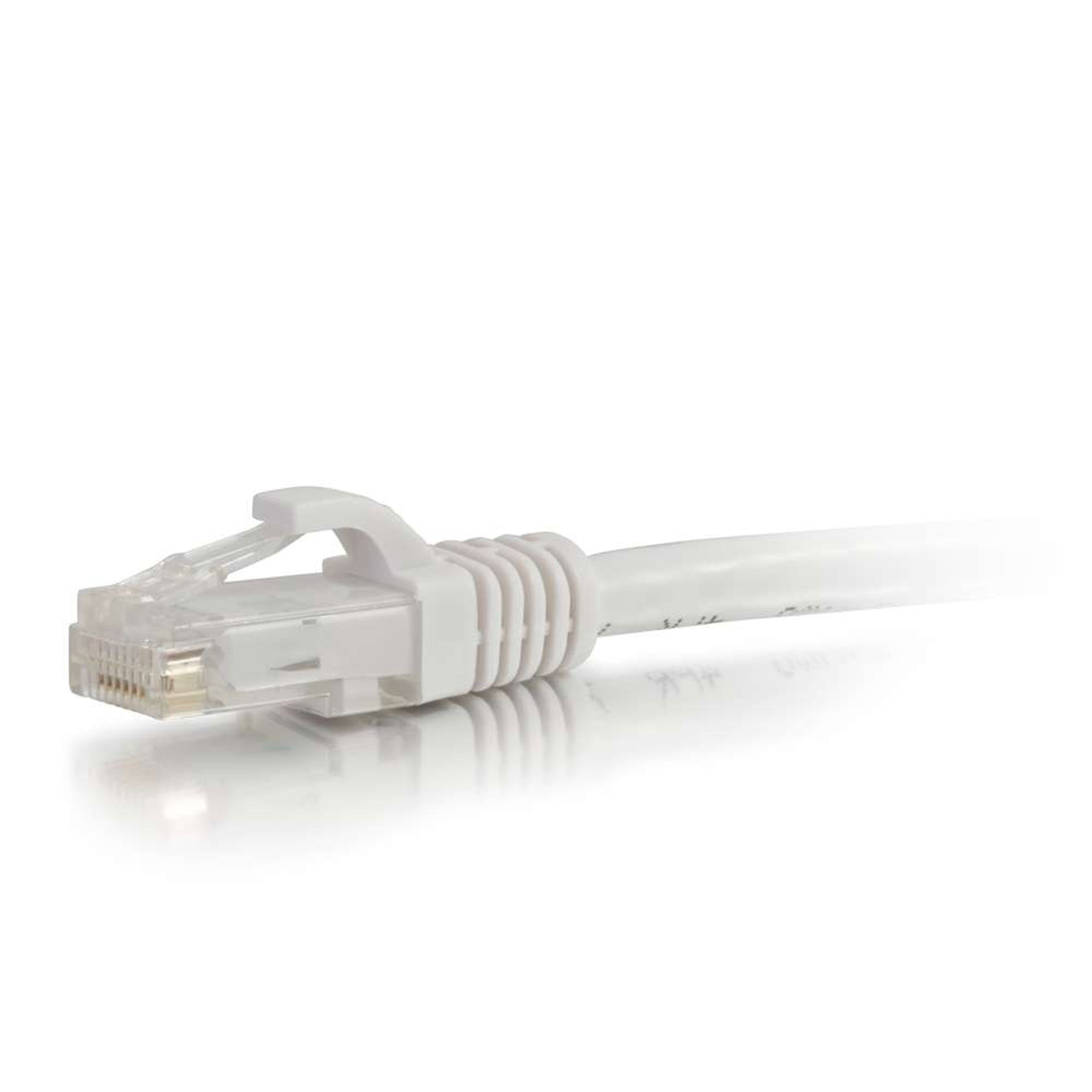 C2G Cat5e Snagless Unshielded (UTP) Ethernet Network Patch Cable - White (14')