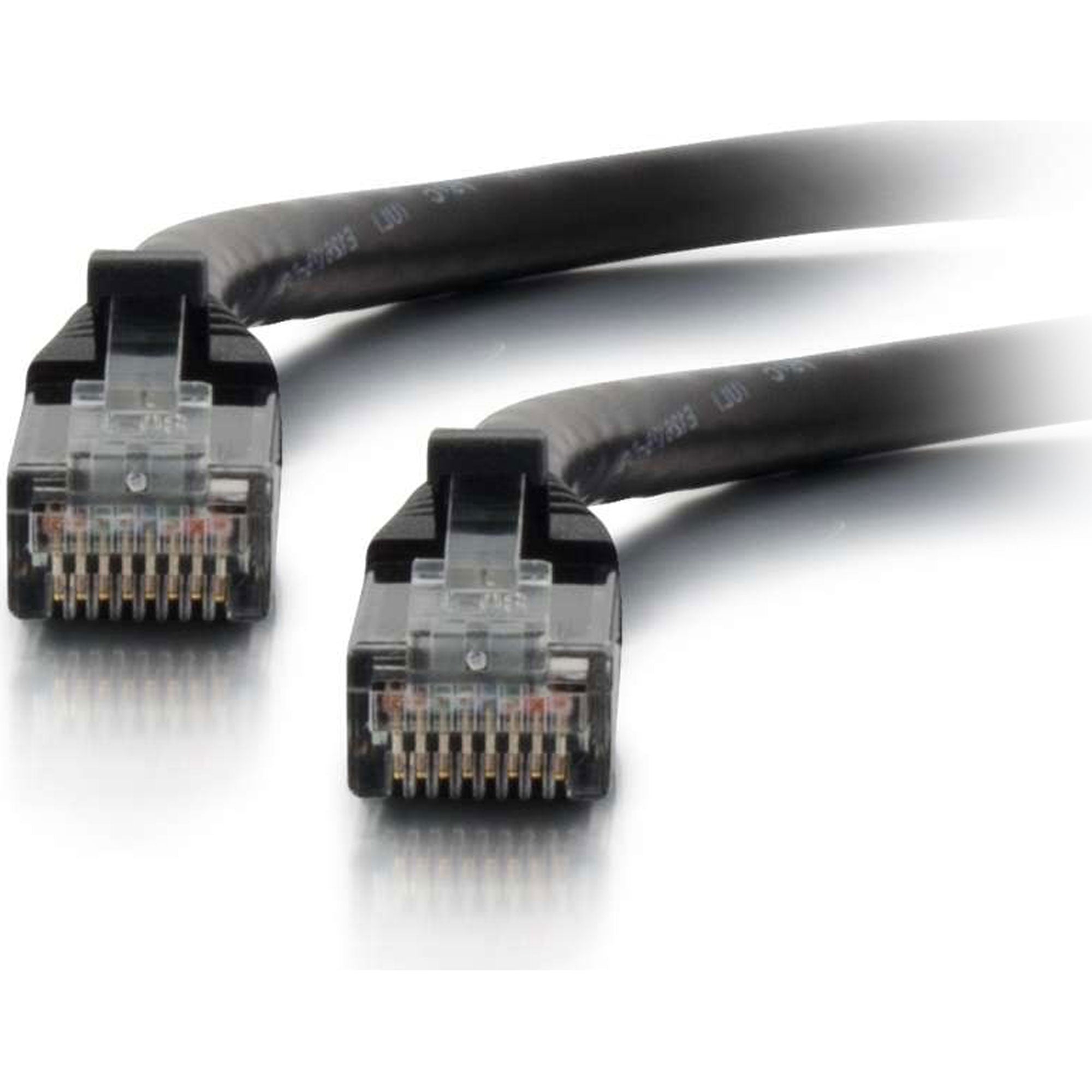 C2G Cat6a Snagless Shielded (UTP) Ethernet Network Patch Cable - Black (10')