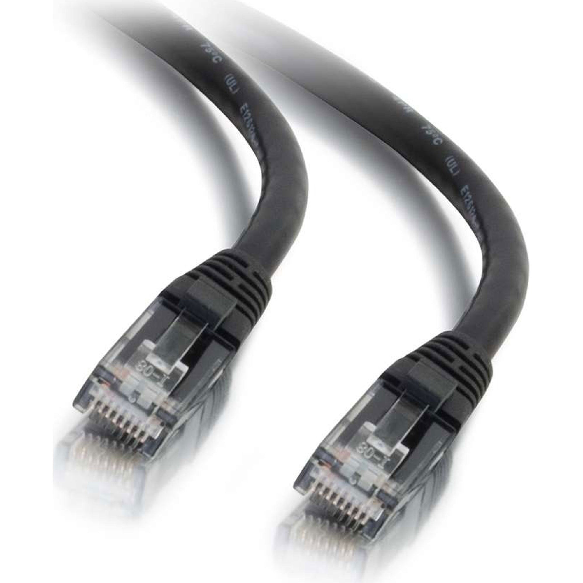 C2G Cat6 Snagless Unshielded (UTP) Ethernet Network Patch Cable - Black (8')