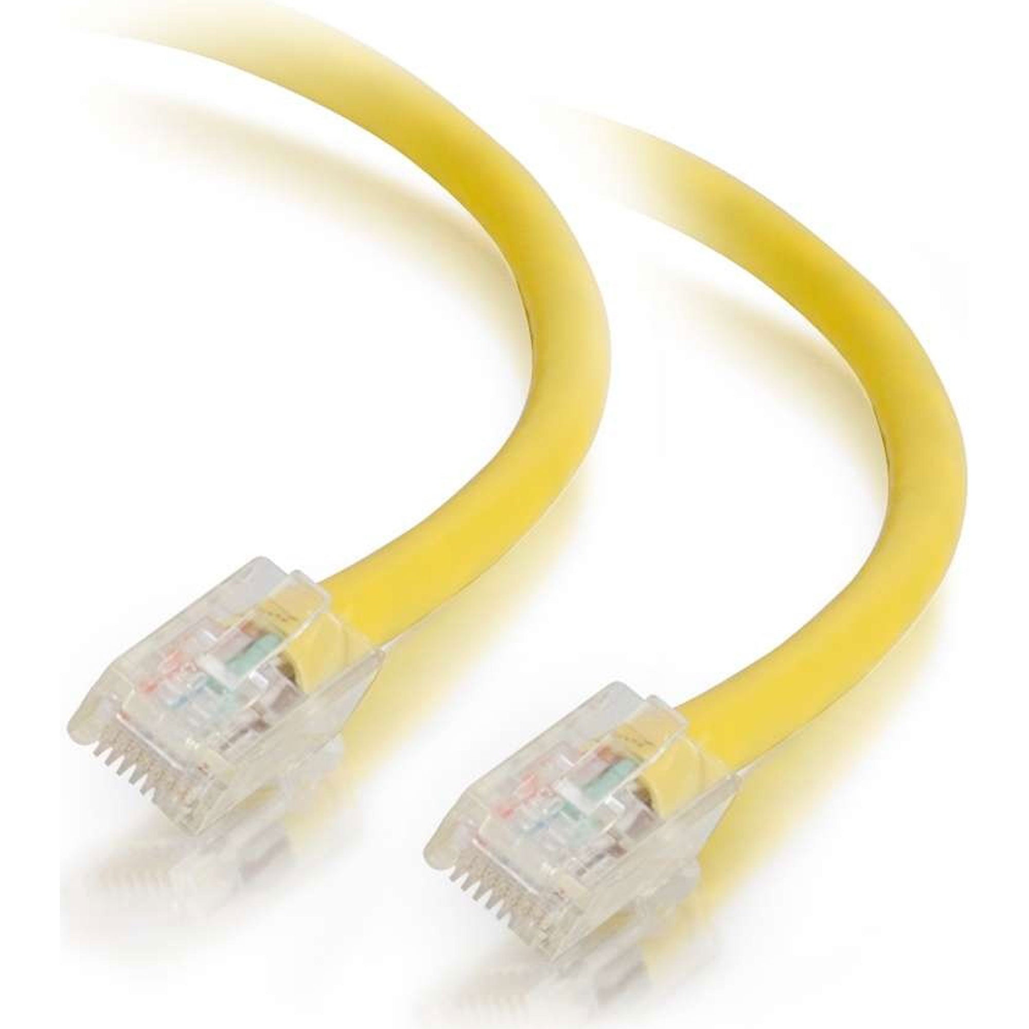 C2G Cat5e Non-Booted Unshielded (UTP) Ethernet Network Patch Cable - Yellow (3')