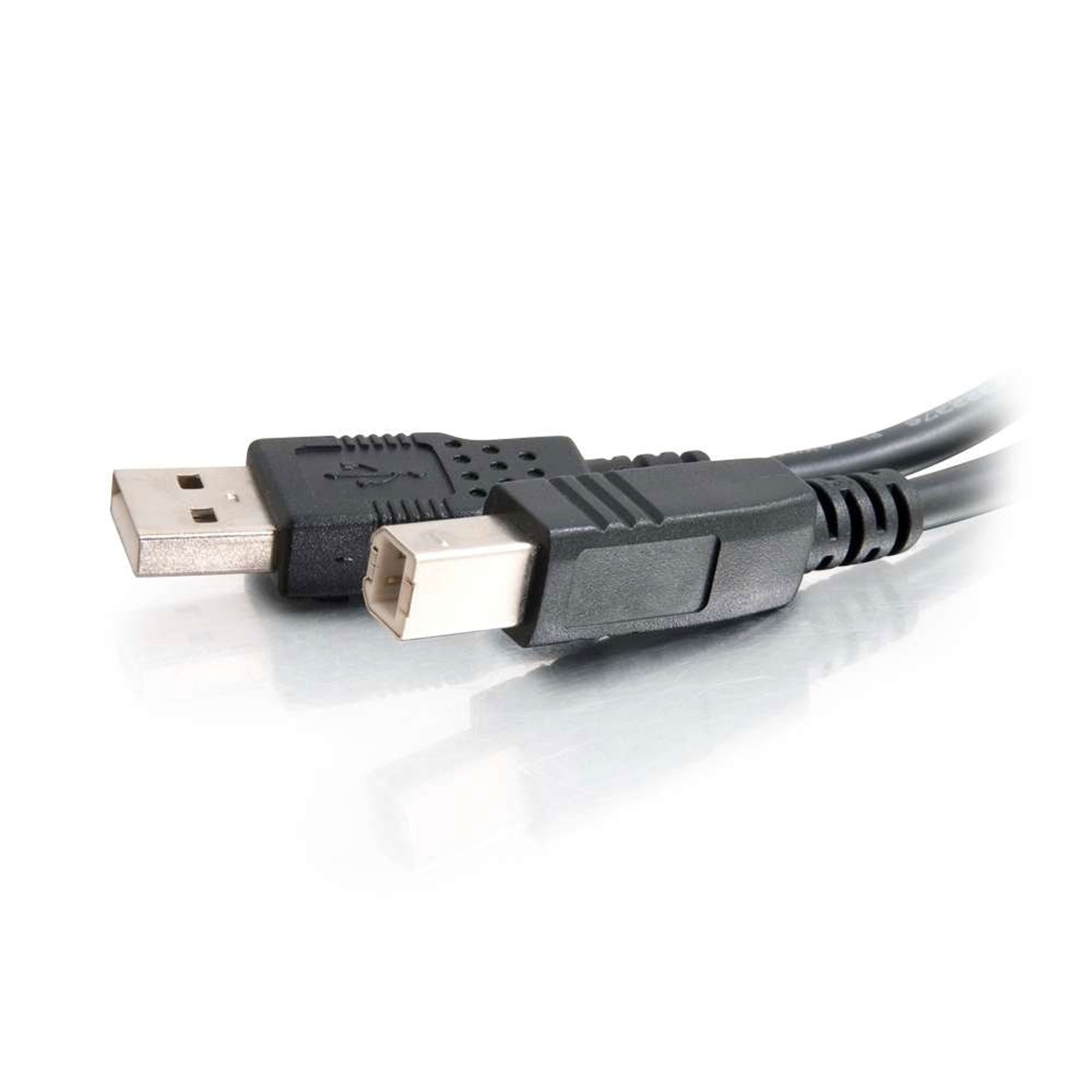 C2G 28103 3m USB 2.0 A/B Cable - Black (9.8')