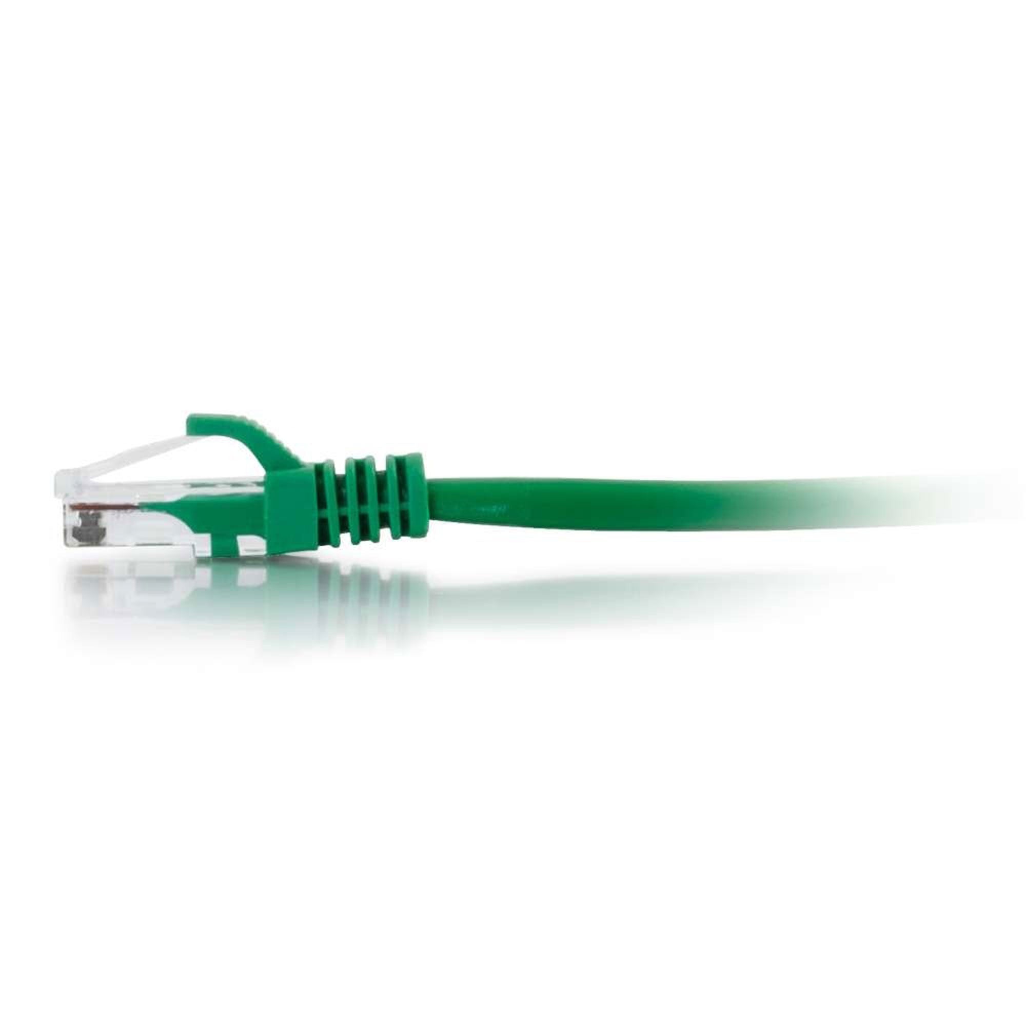 C2G Cat5e Snagless Unshielded (UTP) Ethernet Network Patch Cable - Green (1')