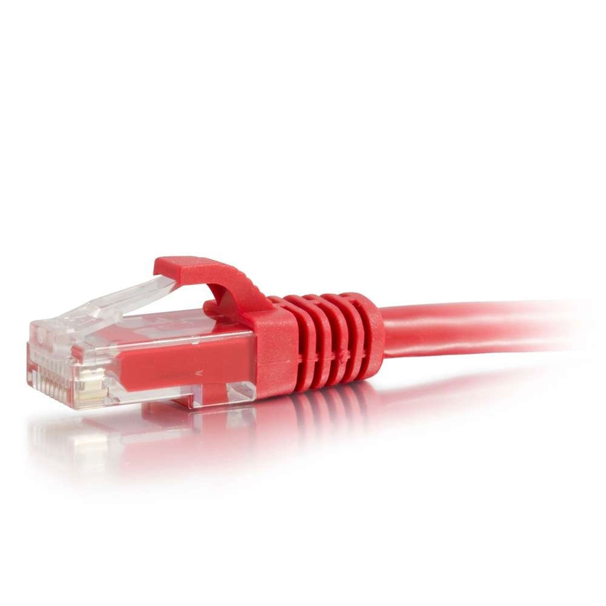 C2G Cat5e Snagless Unshielded (UTP) Ethernet Network Patch Cable - Red (35')