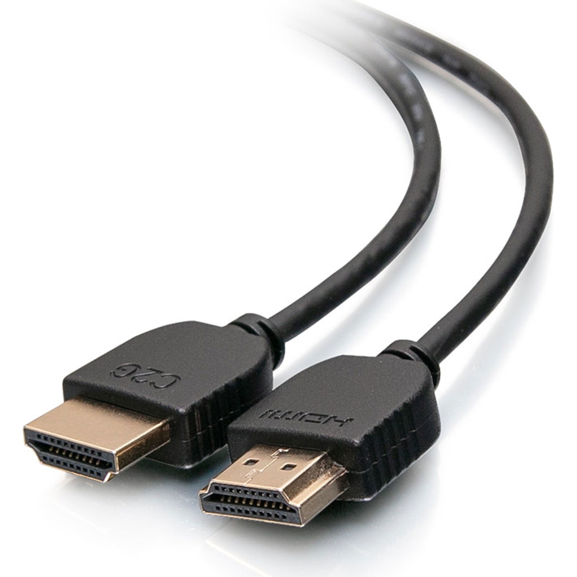 C2G Ultra Flexible High Speed HDMI Cable with Low Profile Connectors - 4K 60Hz (3')