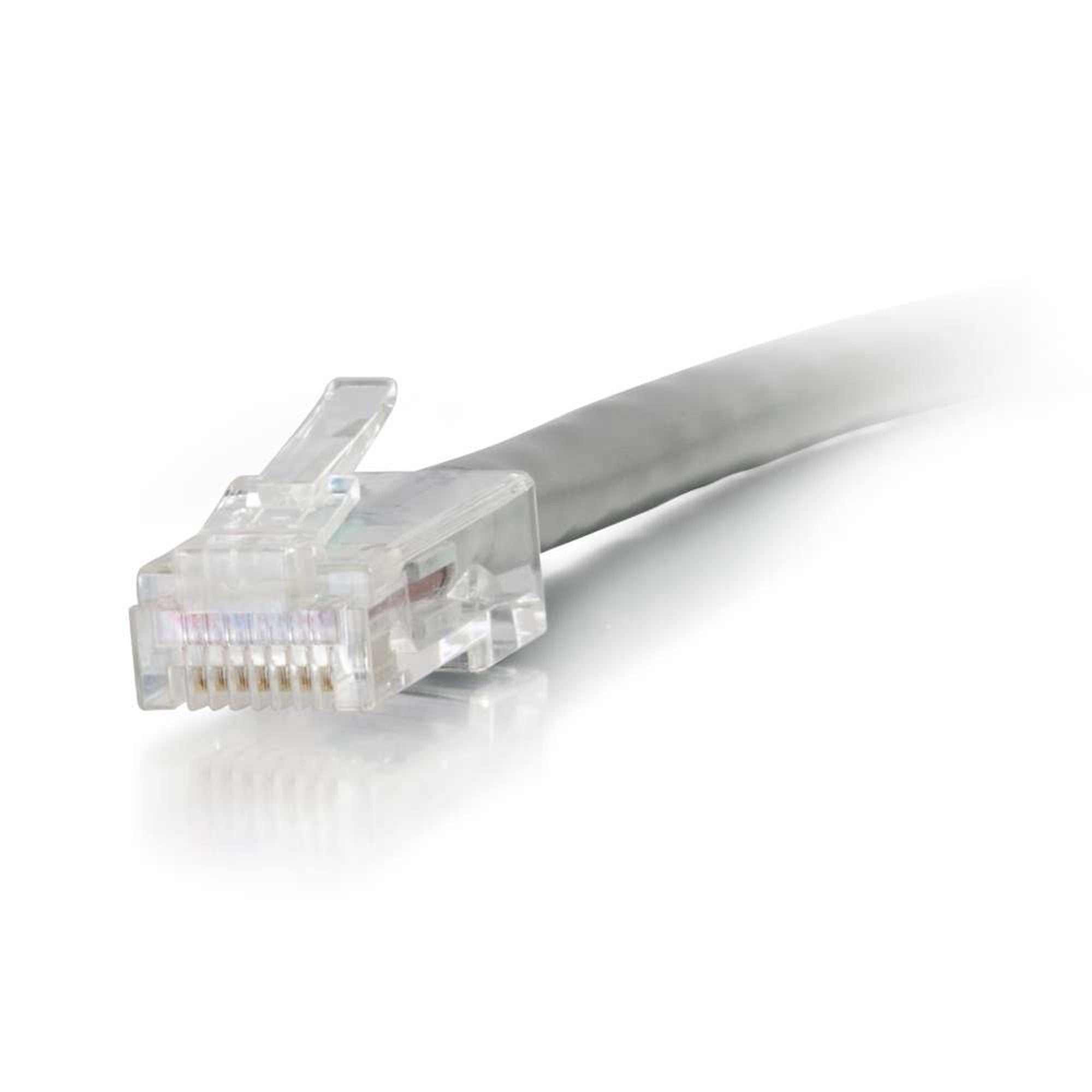 C2G Cat5e Non-Booted Unshielded (UTP) Ethernet Network Patch Cable - Grey (200')