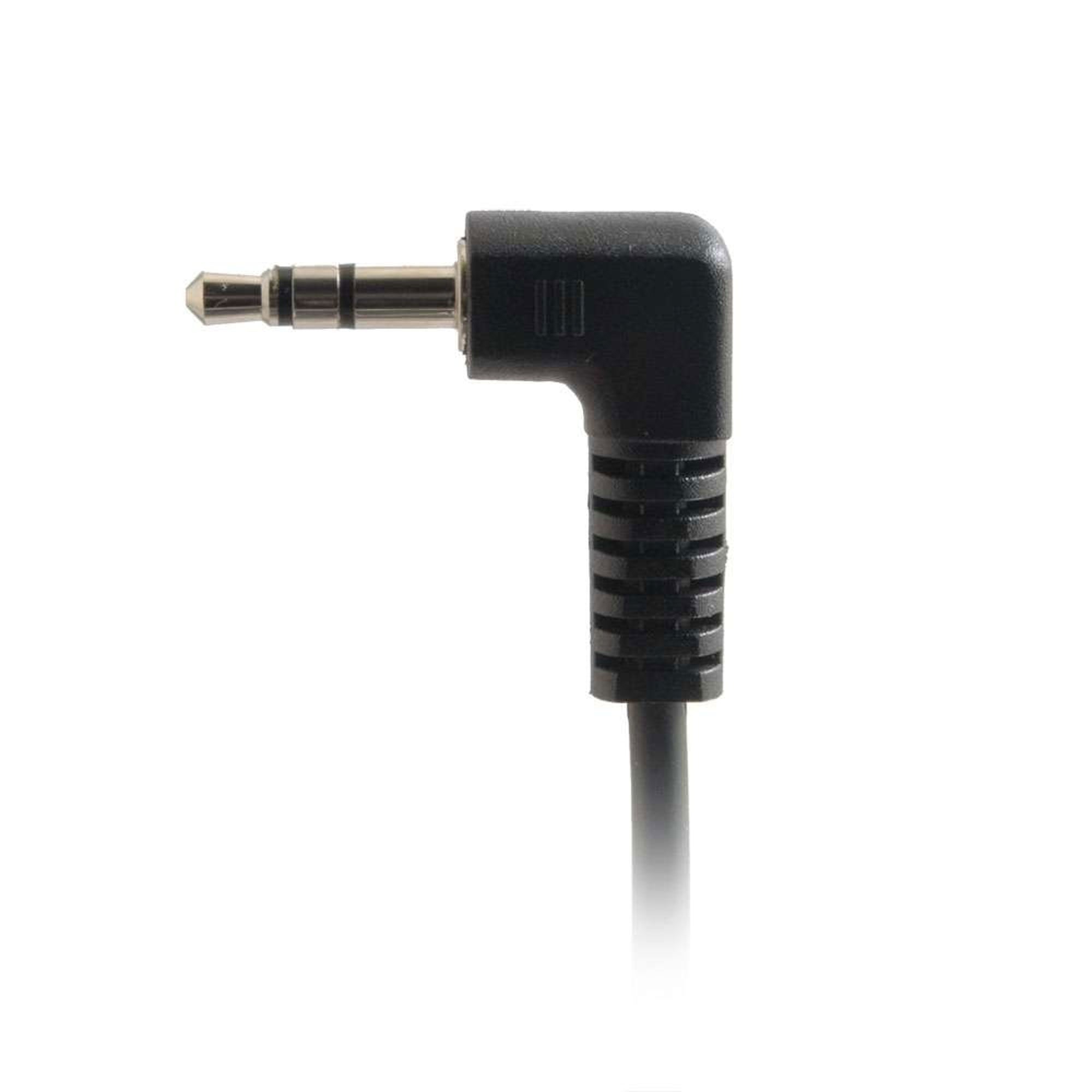 C2G 3.5mm Right Angled Male/Male Stereo Audio Cable (12')