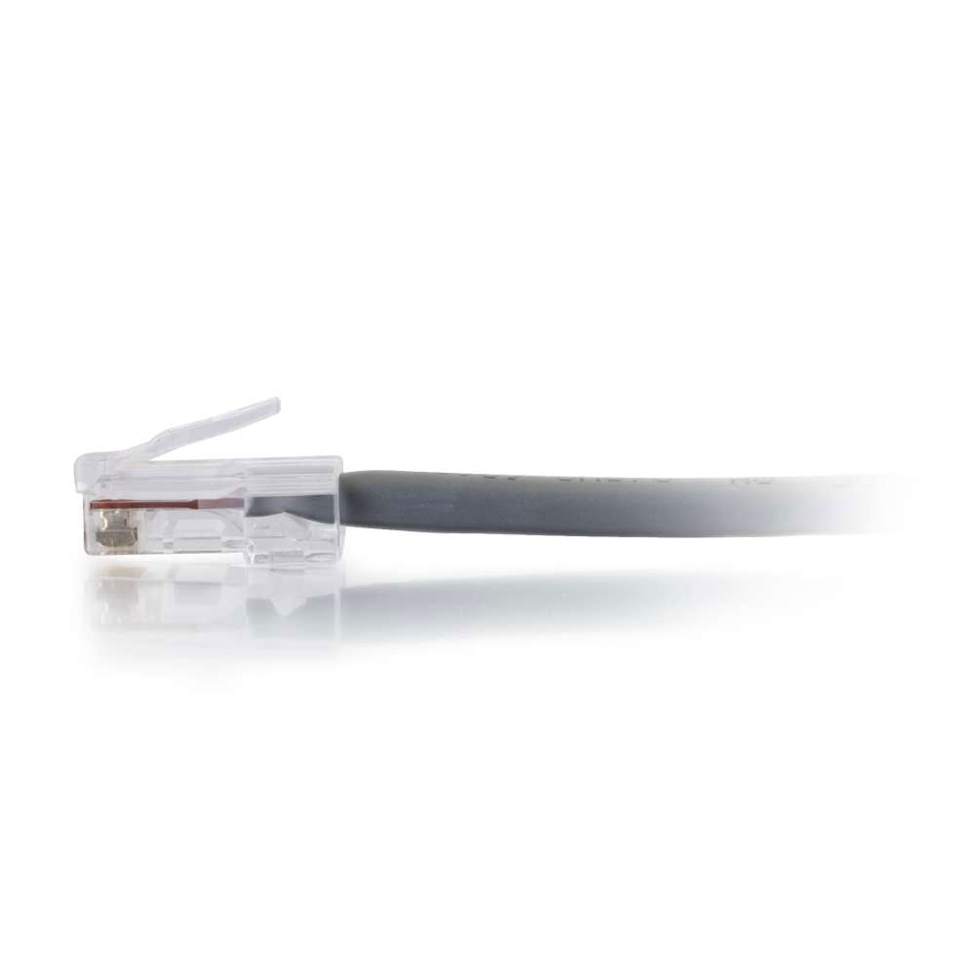 C2G Cat5e Non-Booted Unshielded (UTP) Ethernet Network Patch Cable - Grey (200')