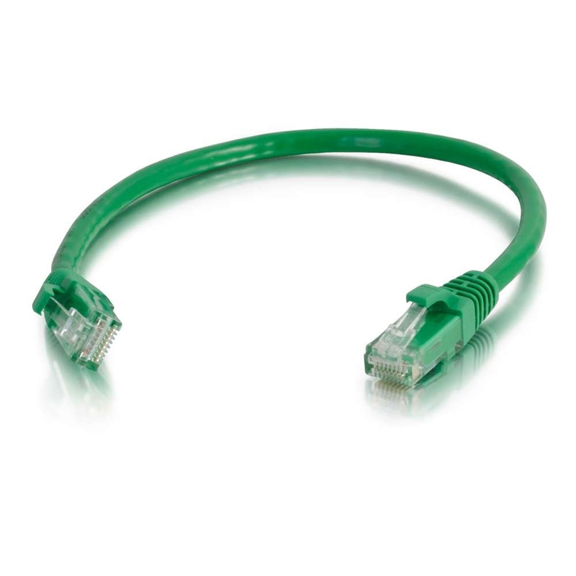 C2G Cat5e Snagless Unshielded (UTP) Ethernet Network Patch Cable - Green (4')