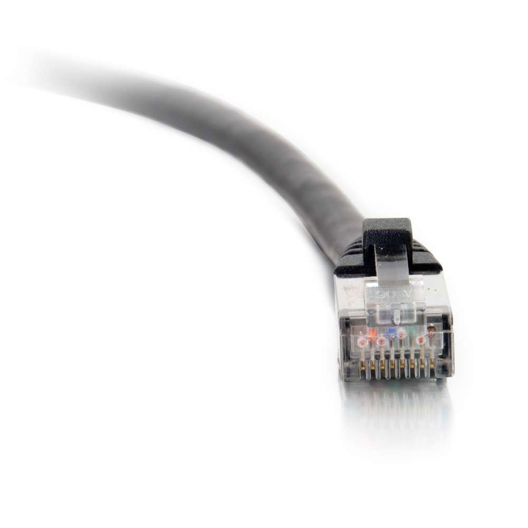 C2G Cat6 Snagless Shielded (STP) Ethernet Network Patch Cable - Black (30')