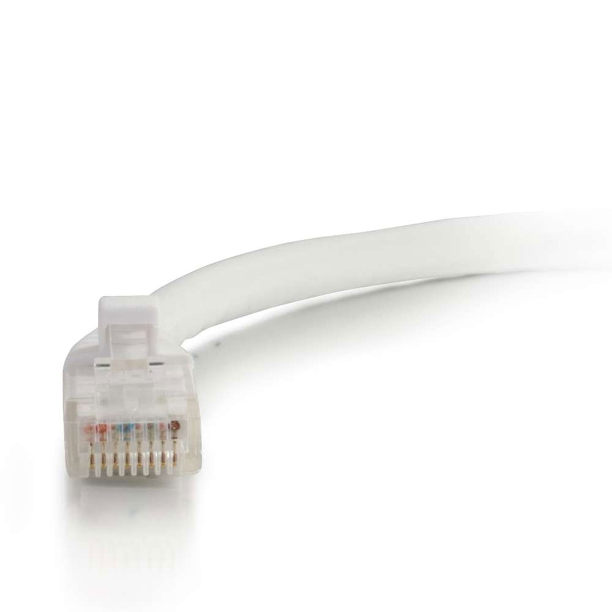 C2G Cat5e Snagless Unshielded (UTP) Ethernet Network Patch Cable - White (1')