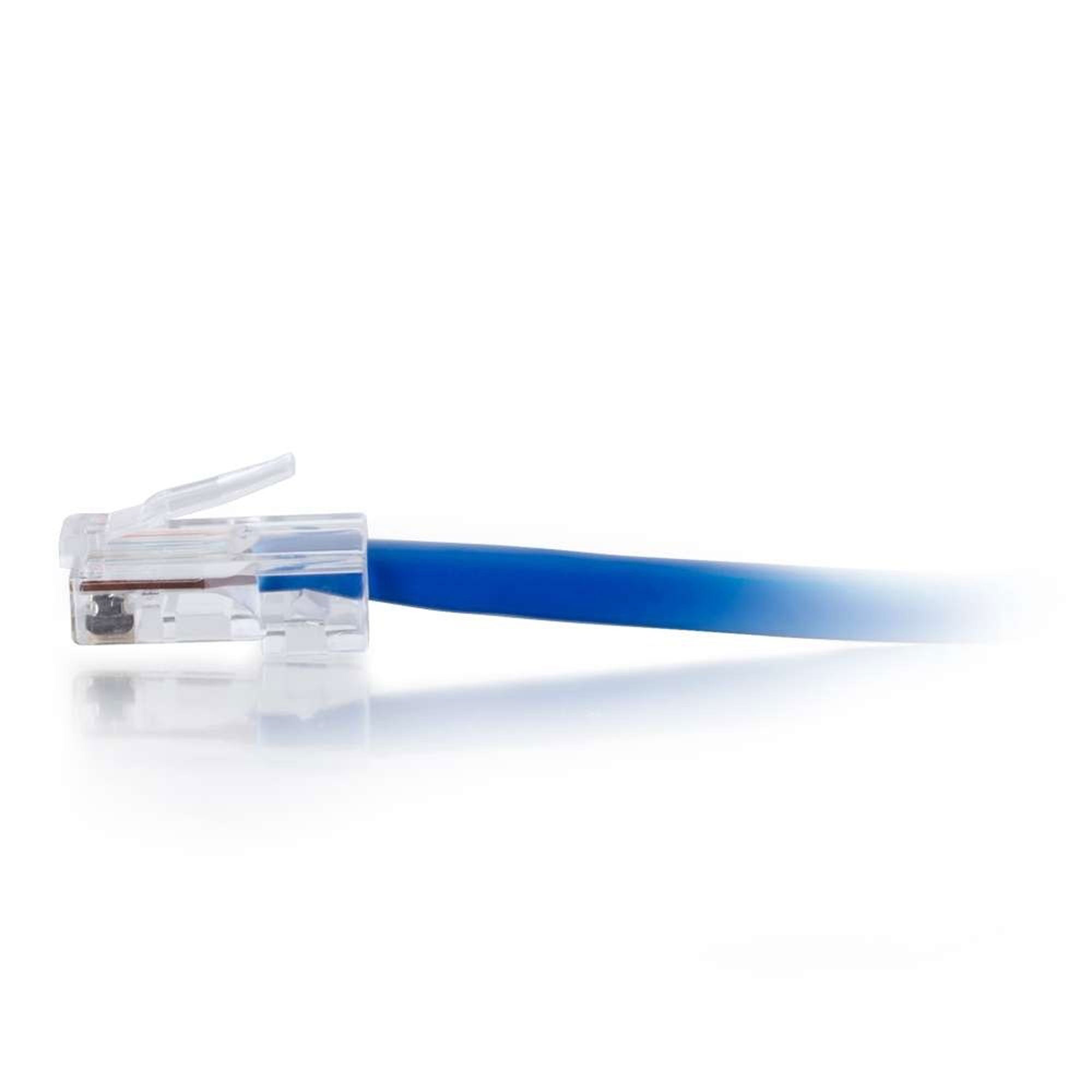 C2G Cat5e Non-Booted Unshielded (UTP) Ethernet Network Patch Cable - Blue (50')