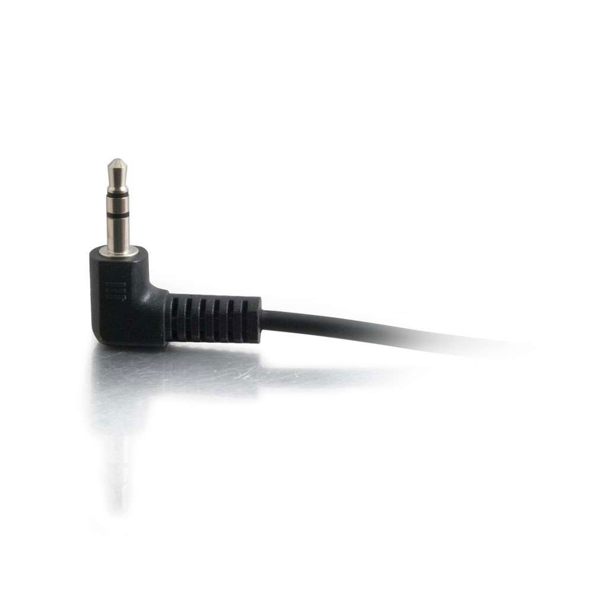 C2G 3.5mm Right Angled Male/Male Stereo Audio Cable (12')