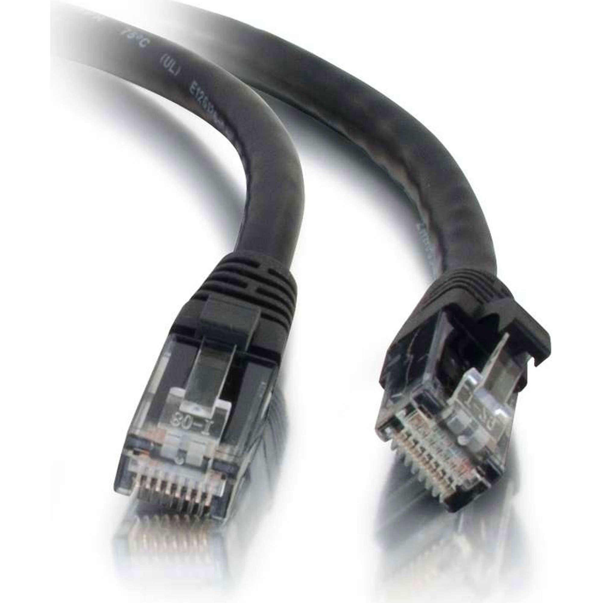 C2G Cat5e Snagless Unshielded (UTP) Ethernet Network Patch Cable - Black (4')